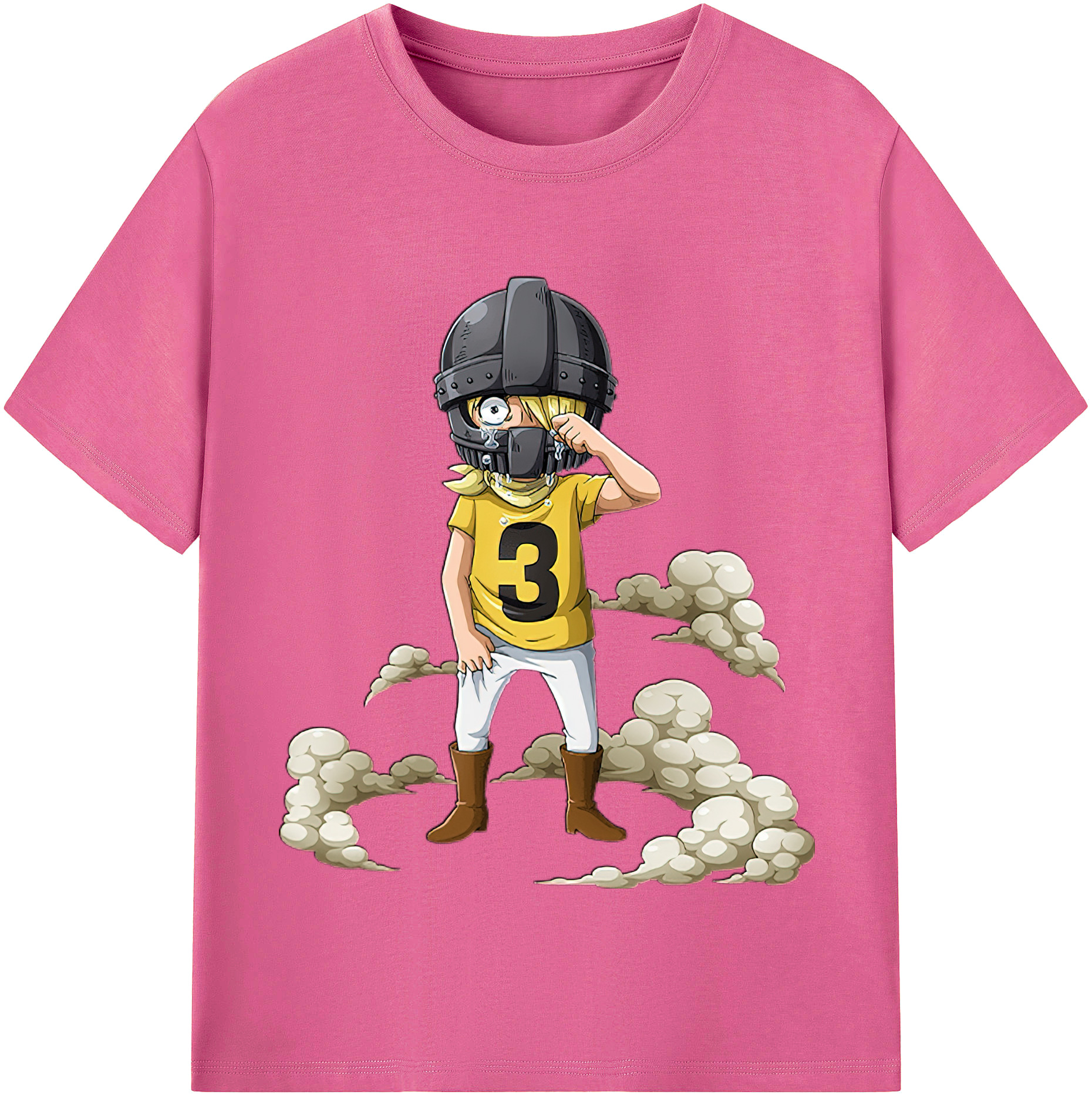 （画像用） ワンピース サンジ ONE PIECE Sanji レディースカジュアルプリントTシャツ（綿100％）