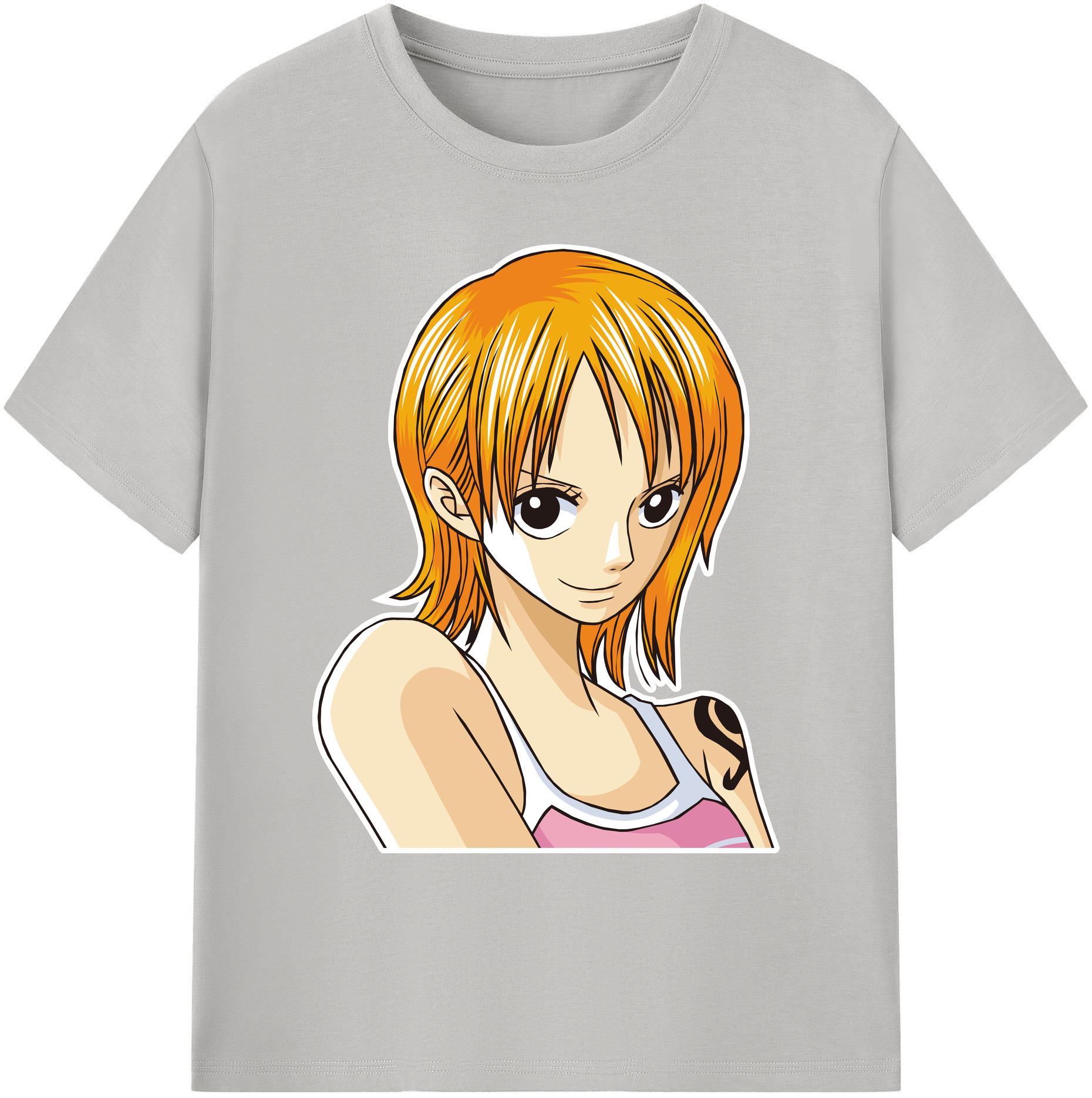 ワンピース ナミ ONE PIECE Nami 綿100％ メンズ半袖Tシャツ｜肌触りやわらか＆通気性