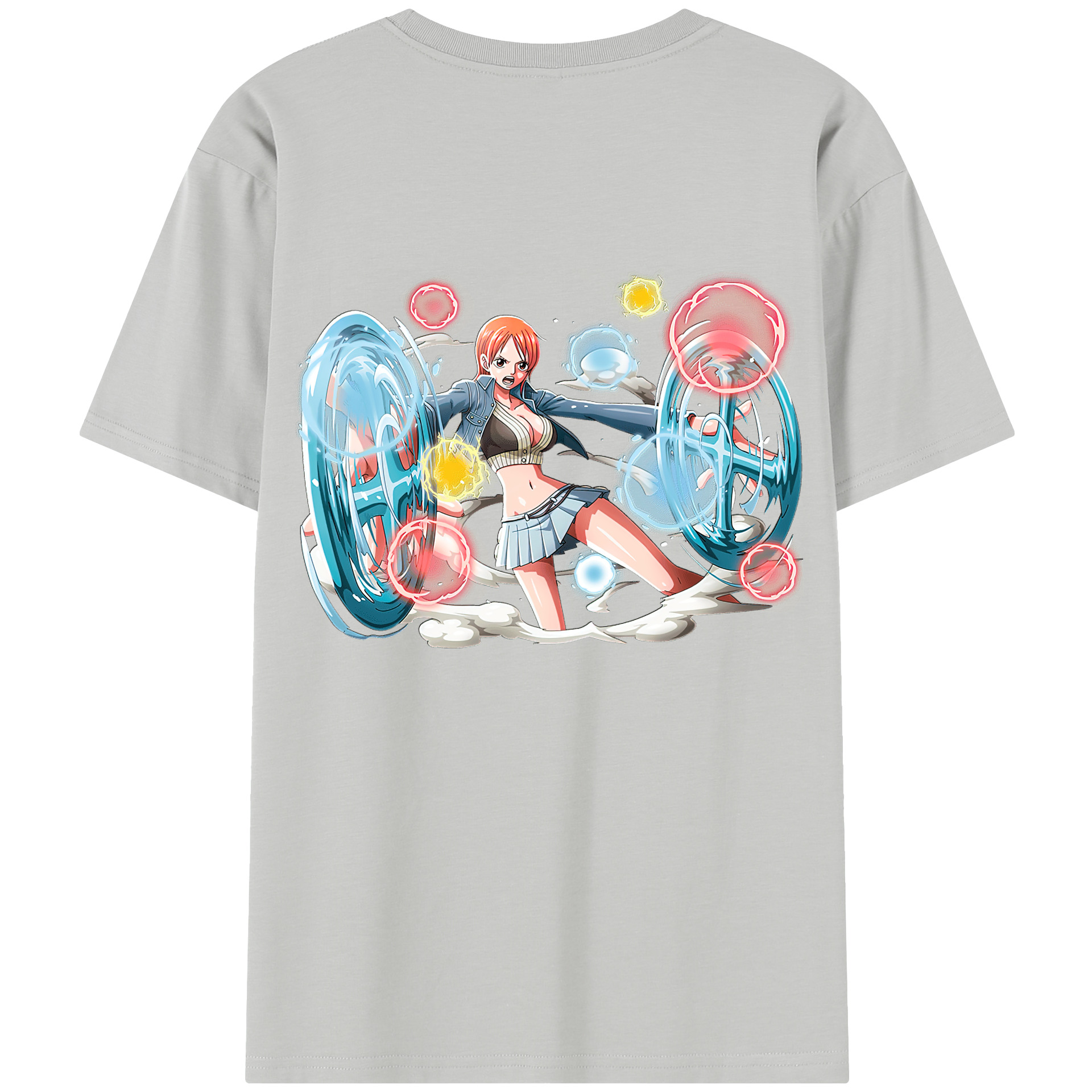 （画像用） ワンピース ナミ ONE PIECE Nami レディース半袖Tシャツ(バックプリント)