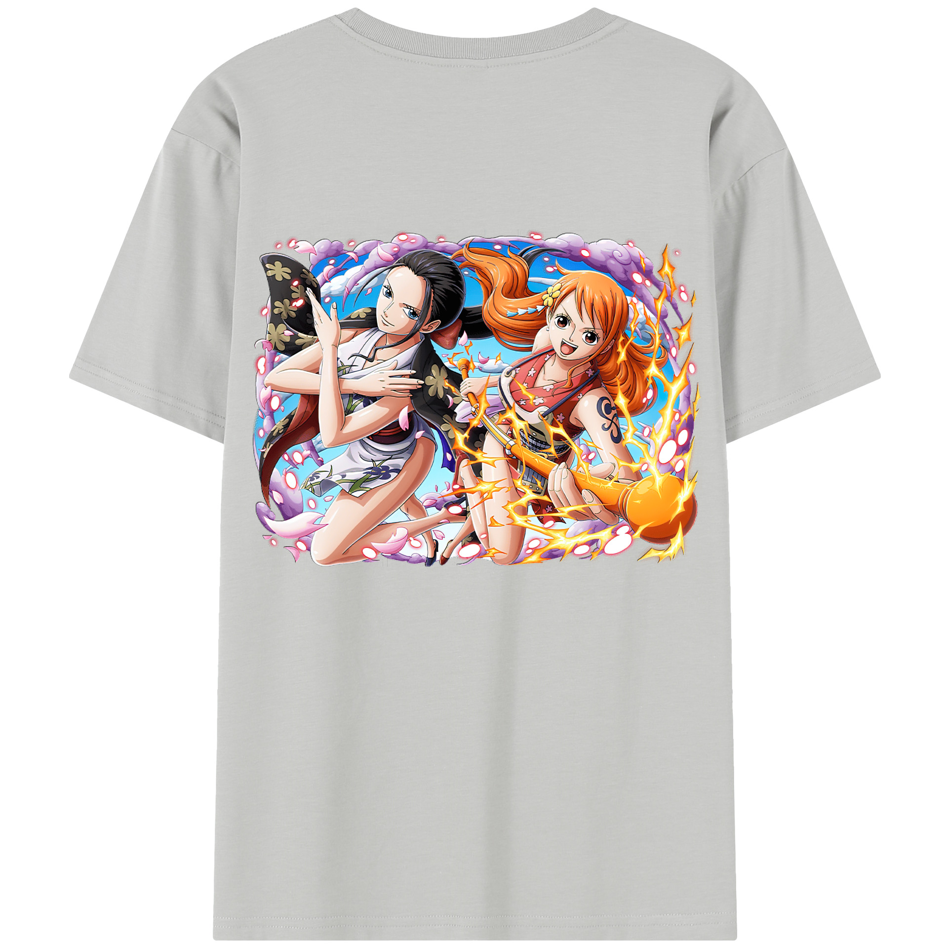 （画像用） ワンピース ナミ ONE PIECE Nami レディース半袖Tシャツ(バックプリント)