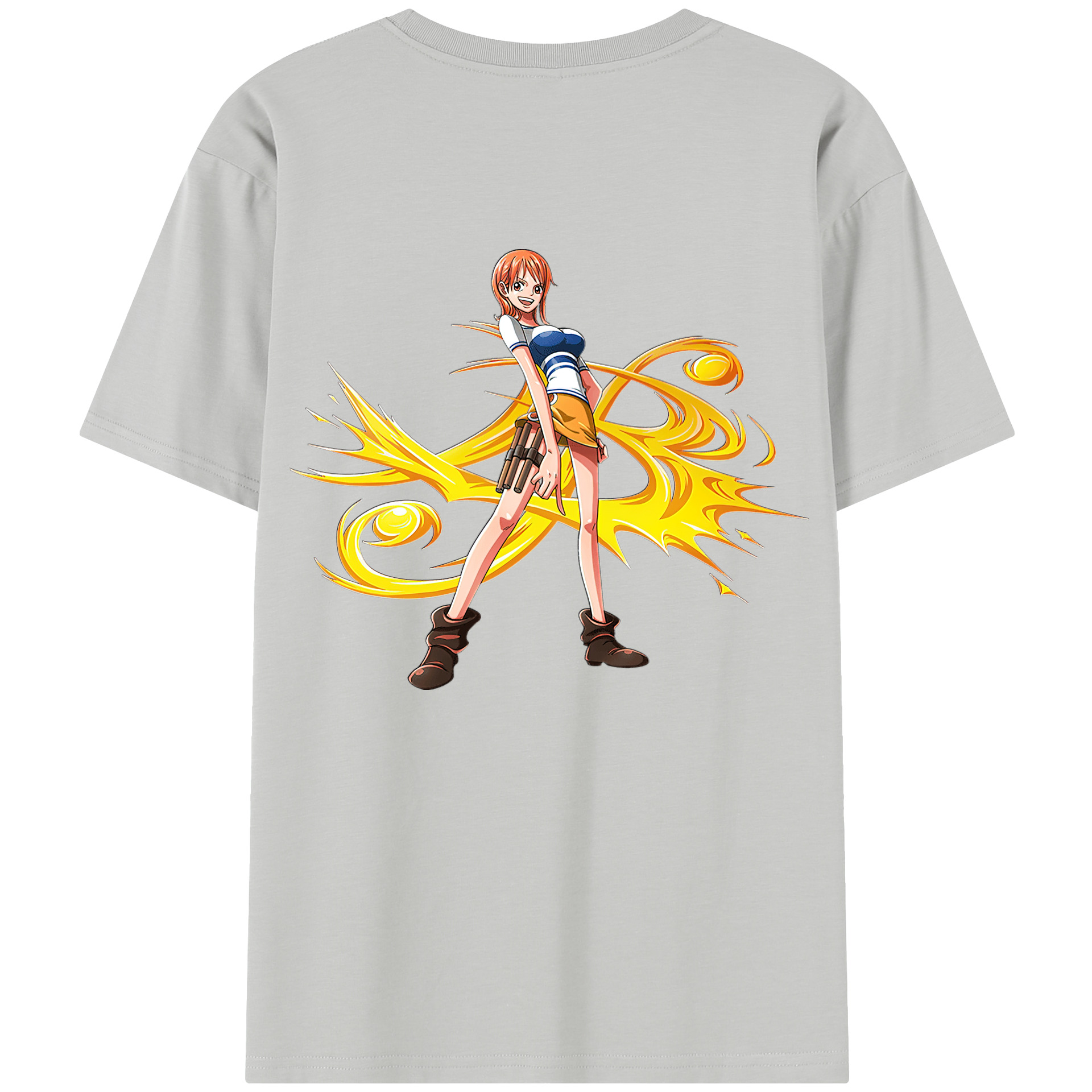 （画像用） ワンピース ナミ ONE PIECE Nami レディース半袖Tシャツ(バックプリント)
