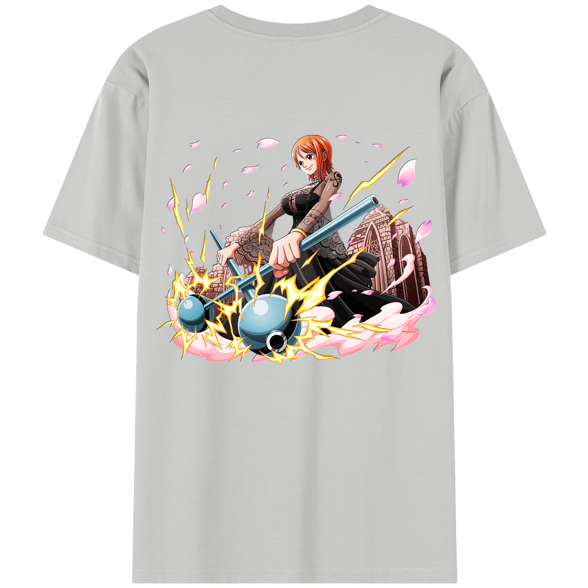 （画像用） ワンピース ナミ ONE PIECE Nami レディース半袖Tシャツ(バックプリント)