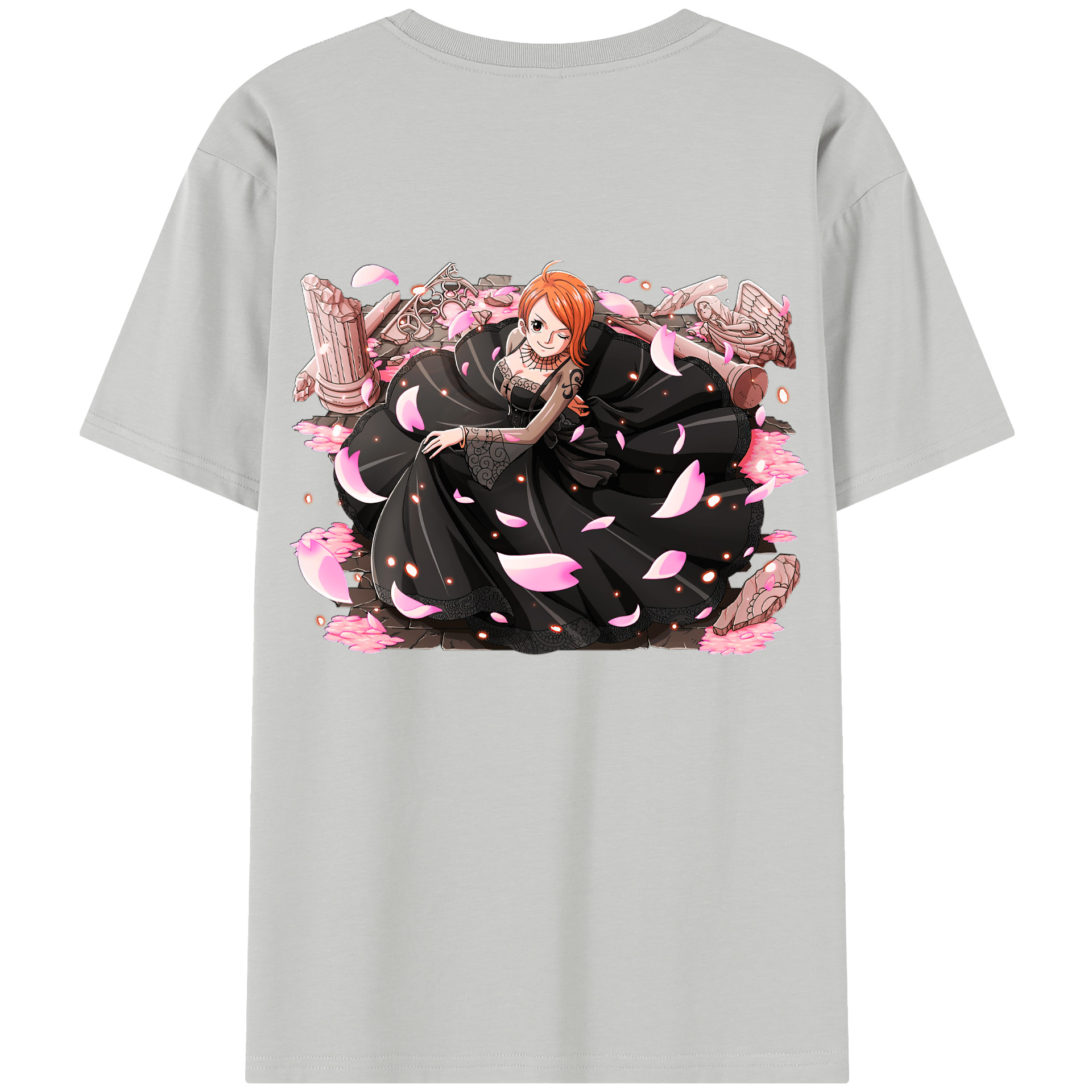 （画像用） ワンピース ナミ ONE PIECE Nami レディース半袖Tシャツ(バックプリント)