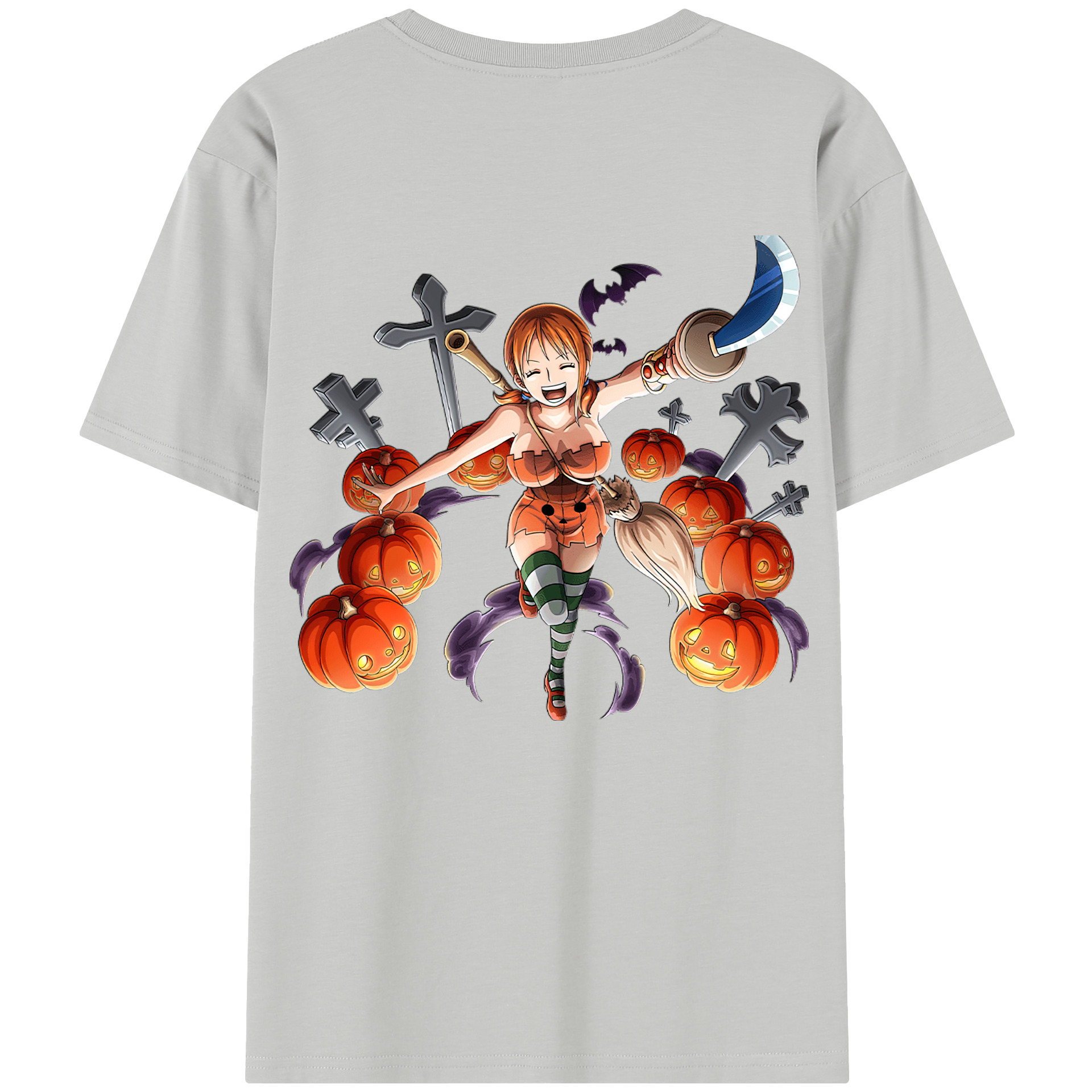 （画像用） ワンピース ナミ ONE PIECE Nami レディース半袖Tシャツ(バックプリント)