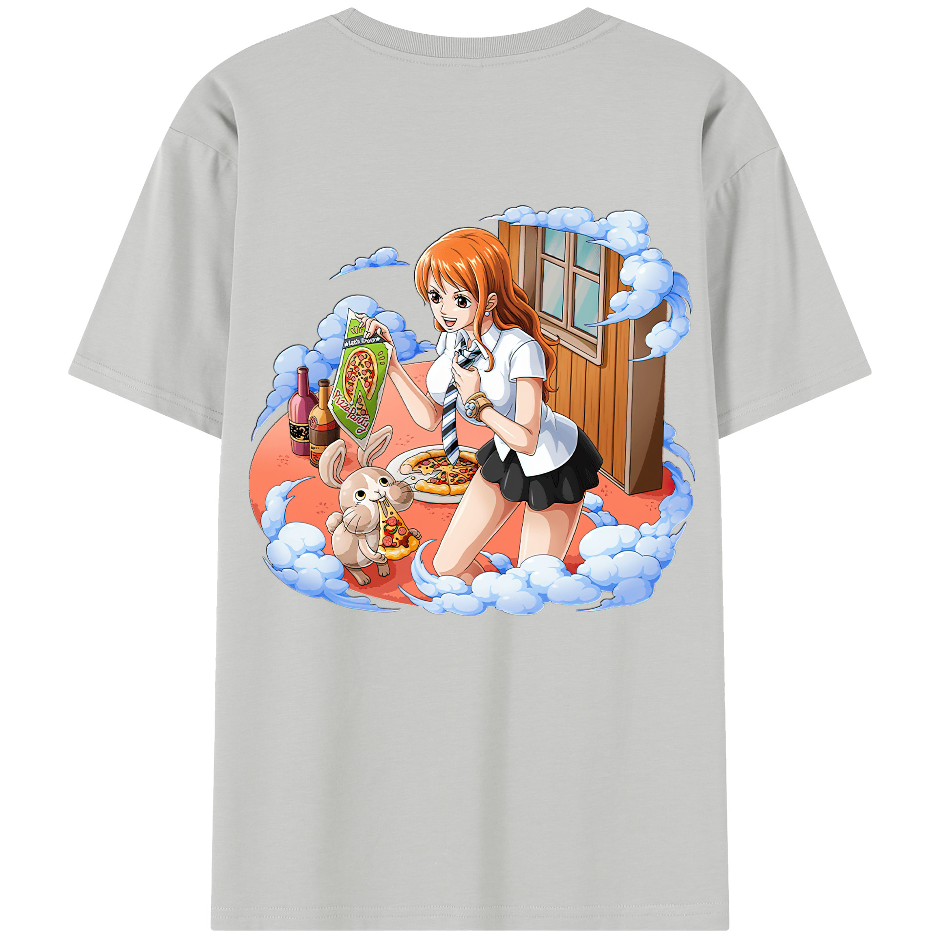 （画像用） ワンピース ナミ ONE PIECE Nami レディース半袖Tシャツ(バックプリント)