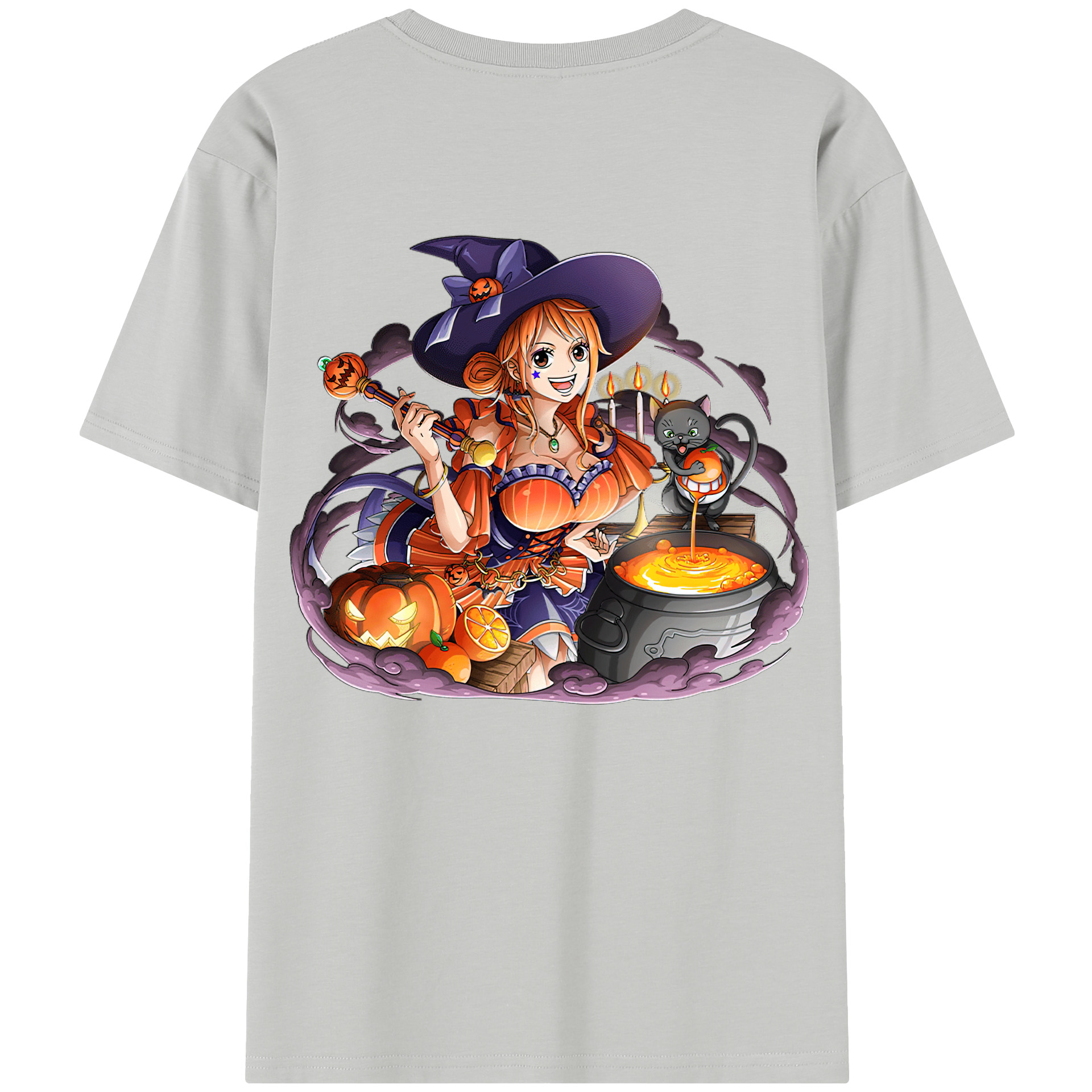 （画像用） ワンピース ナミ ONE PIECE Nami レディース半袖Tシャツ(バックプリント)
