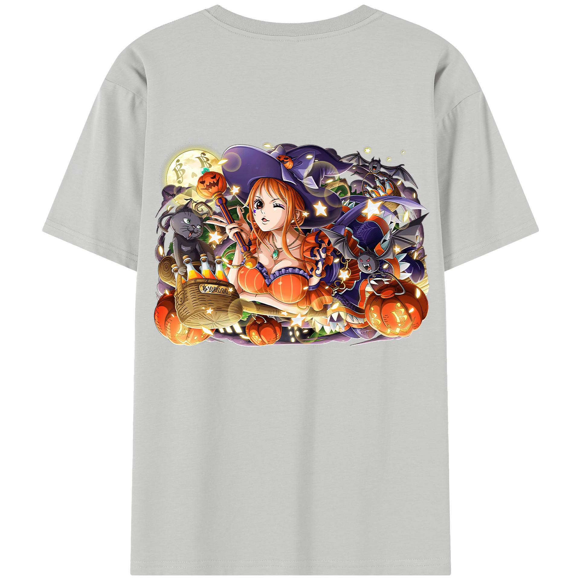（画像用） ワンピース ナミ ONE PIECE Nami レディース半袖Tシャツ(バックプリント)