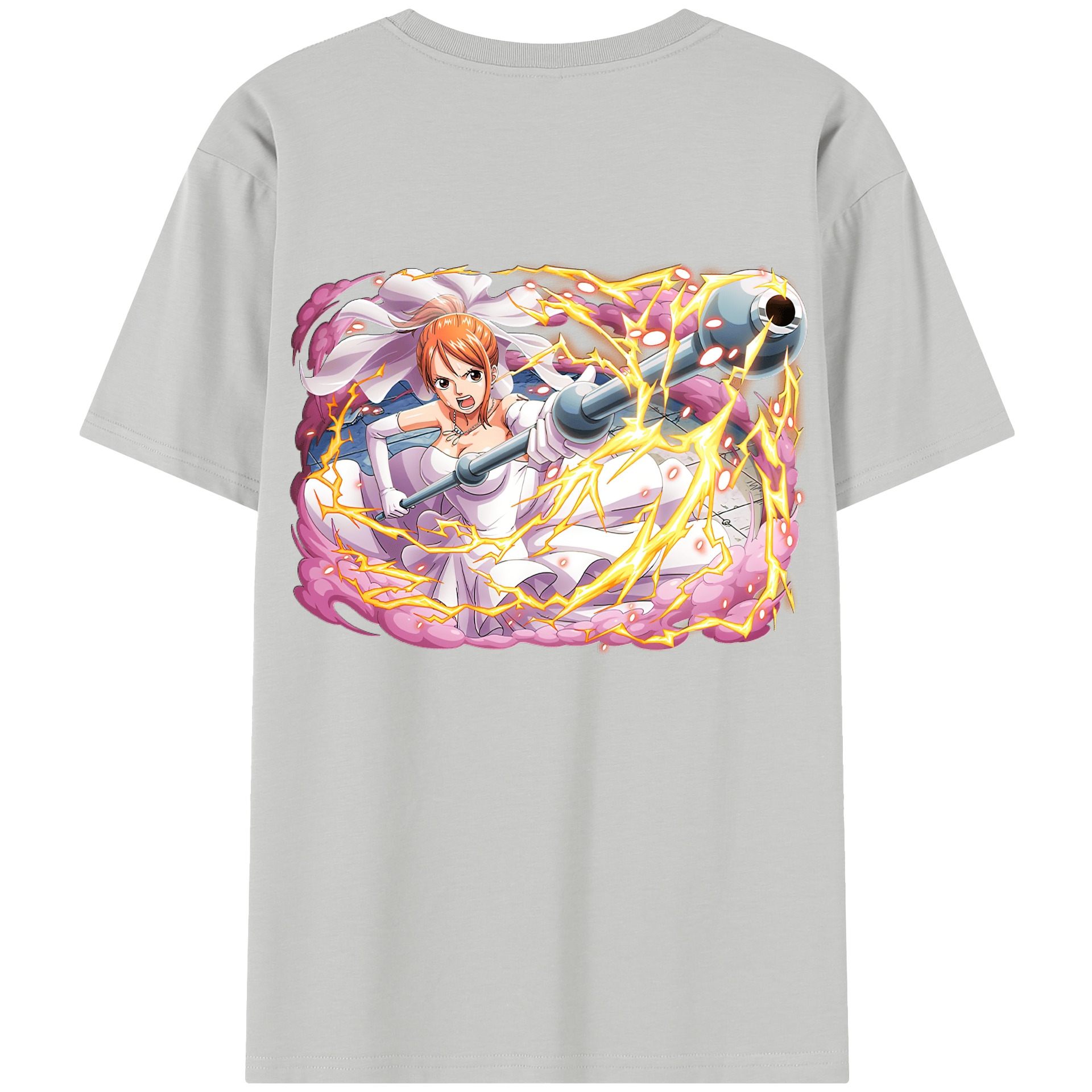 （画像用） ワンピース ナミ ONE PIECE Nami レディース半袖Tシャツ(バックプリント)