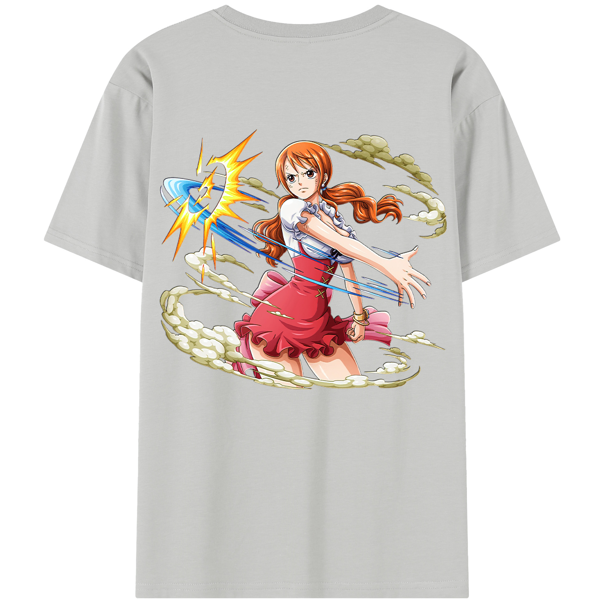 （画像用） ワンピース ナミ ONE PIECE Nami レディース半袖Tシャツ(バックプリント)