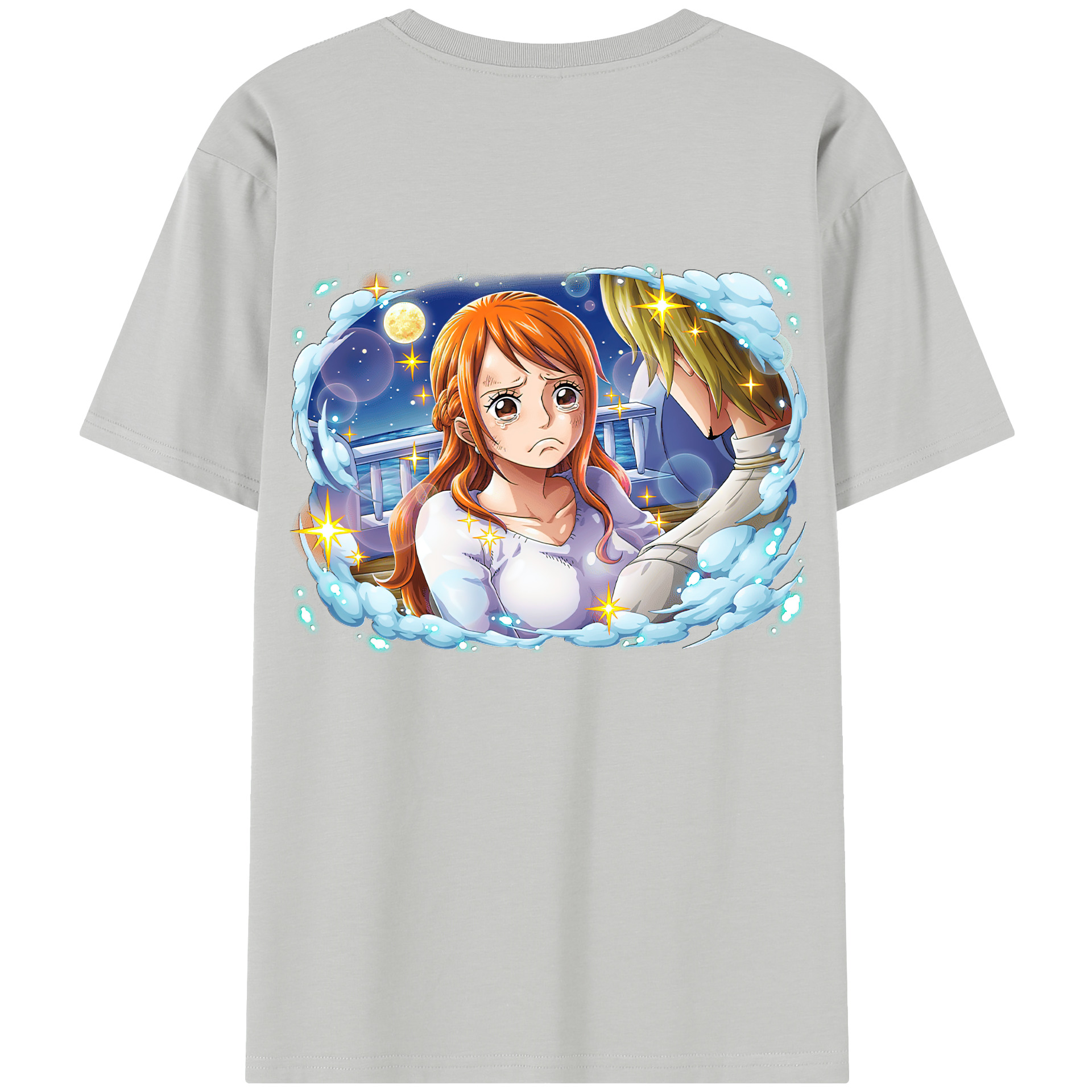 （画像用） ワンピース ナミ ONE PIECE Nami レディース半袖Tシャツ(バックプリント)