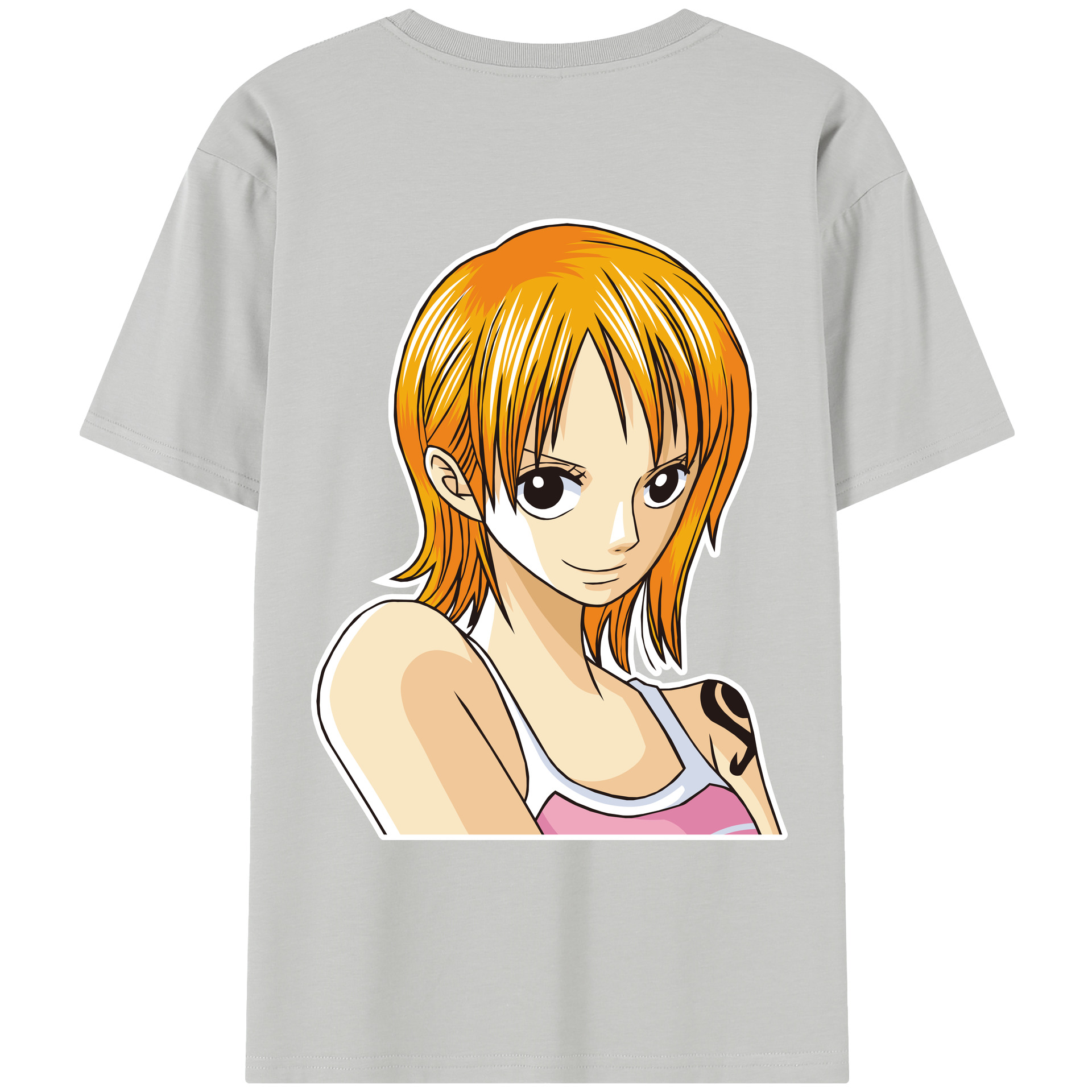 ワンピース ナミ ONE PIECE Nami レディース半袖Tシャツ(バックプリント)