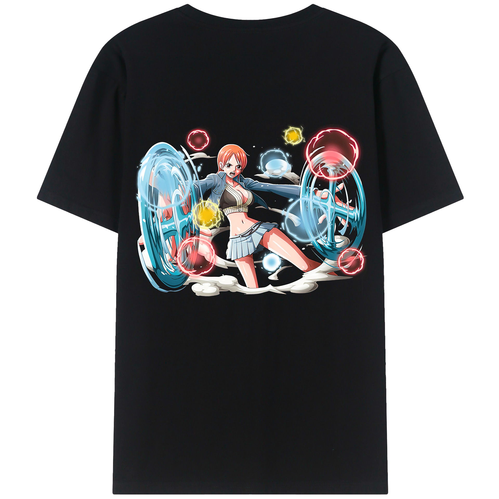 （画像用） ワンピース ナミ ONE PIECE Nami レディース半袖Tシャツ(バックプリント)