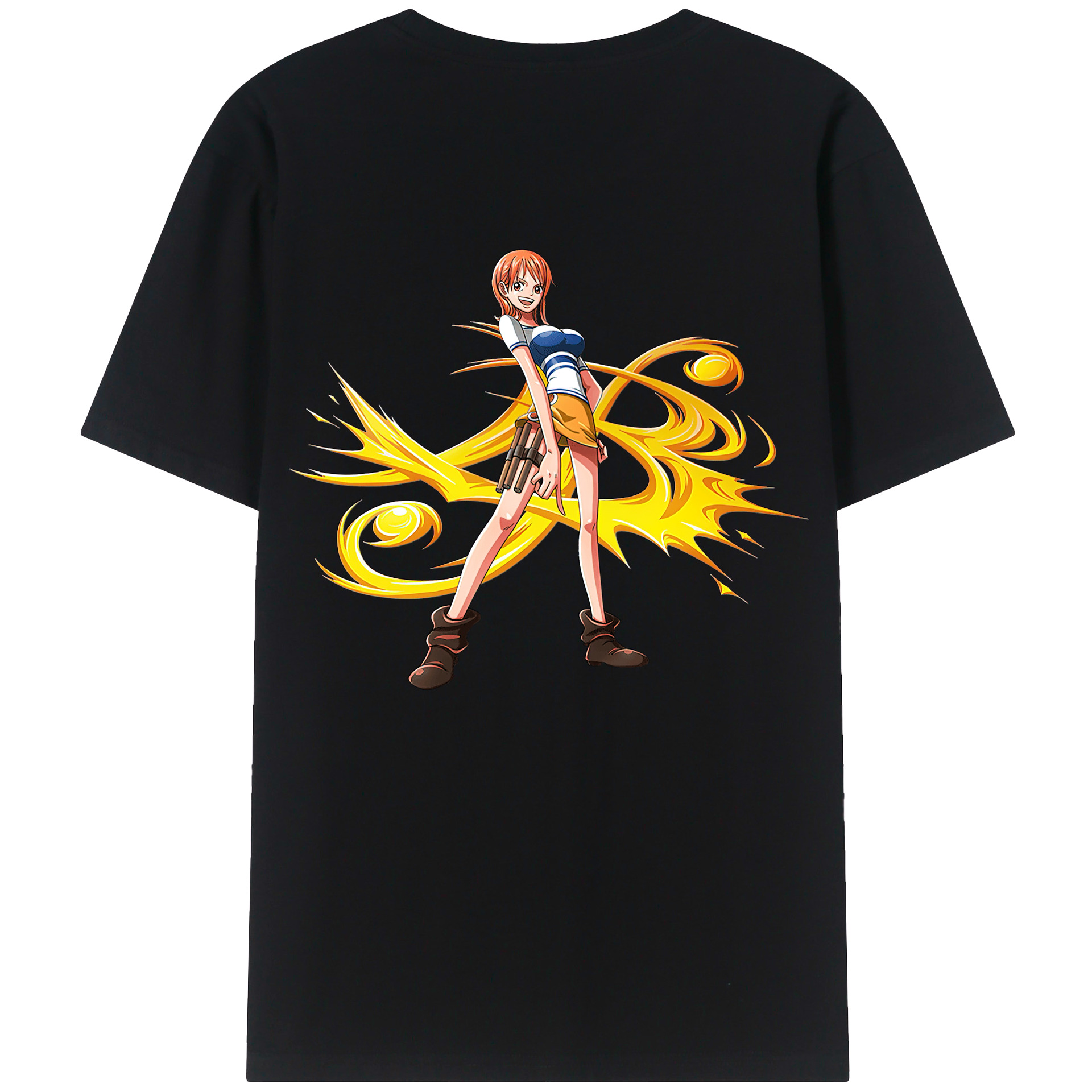 （画像用） ワンピース ナミ ONE PIECE Nami レディース半袖Tシャツ(バックプリント)