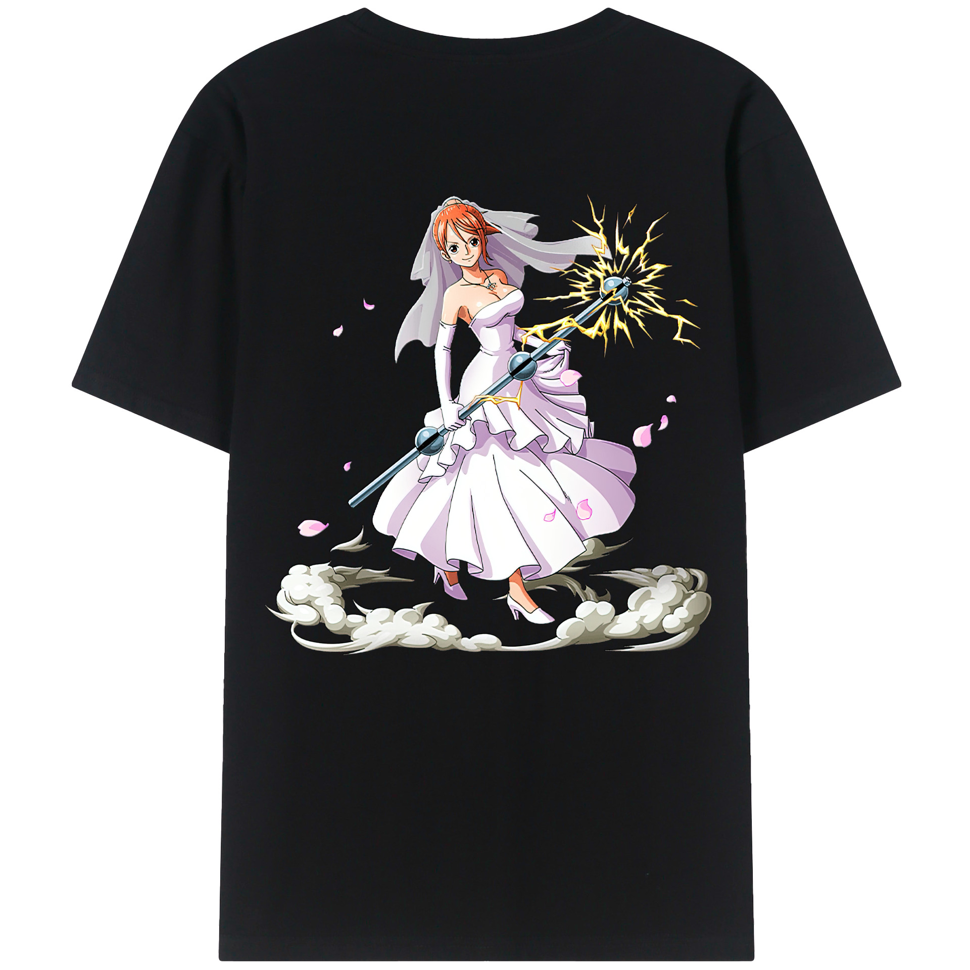 （画像用） ワンピース ナミ ONE PIECE Nami レディース半袖Tシャツ(バックプリント)
