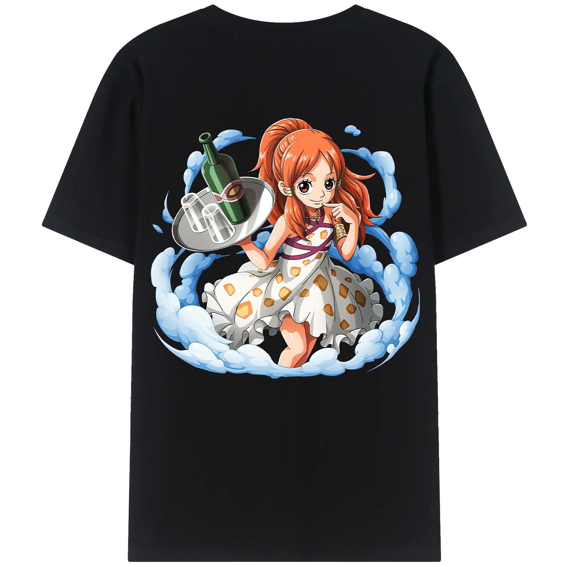 （画像用） ワンピース ナミ ONE PIECE Nami レディース半袖Tシャツ(バックプリント)