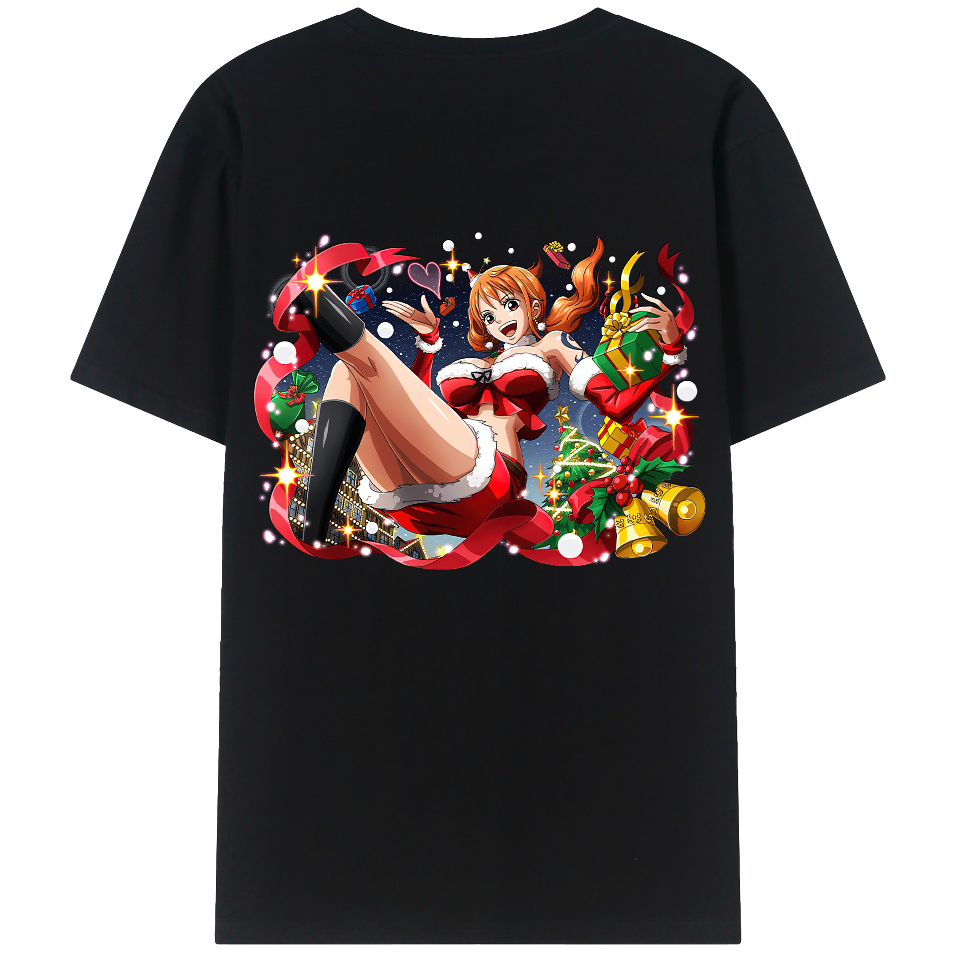 （画像用） ワンピース ナミ ONE PIECE Nami レディース半袖Tシャツ(バックプリント)
