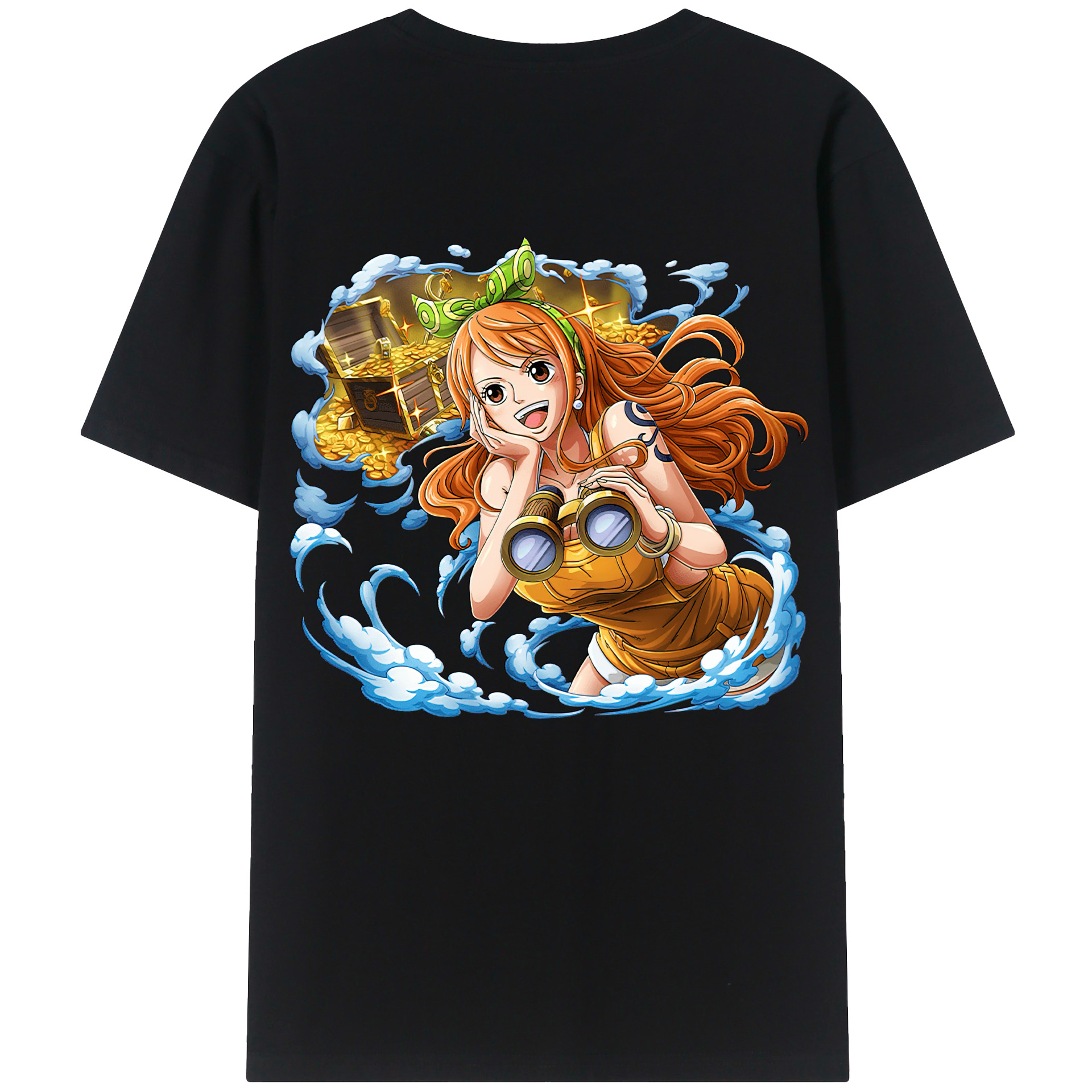 （画像用） ワンピース ナミ ONE PIECE Nami レディース半袖Tシャツ(バックプリント)