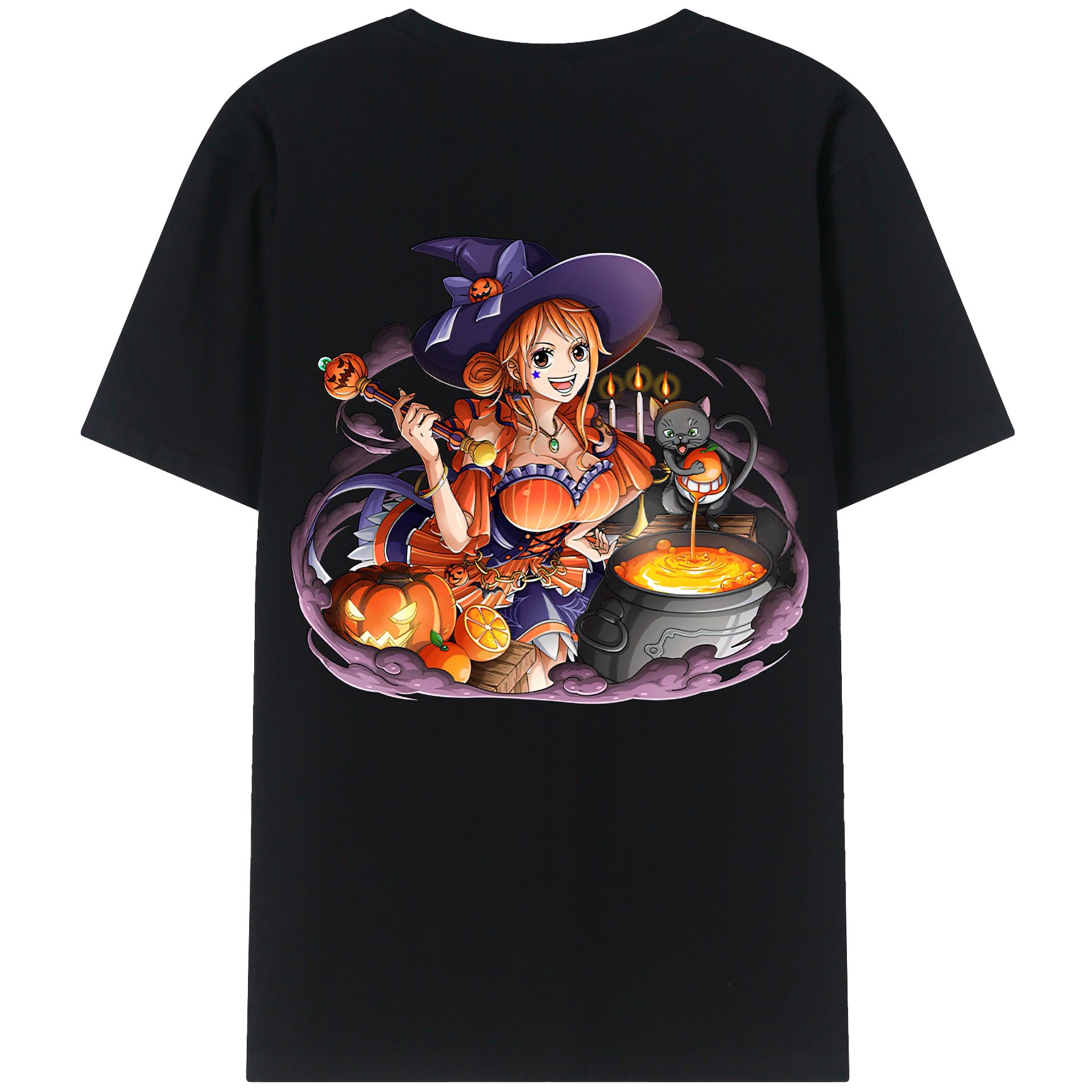 （画像用） ワンピース ナミ ONE PIECE Nami レディース半袖Tシャツ(バックプリント)