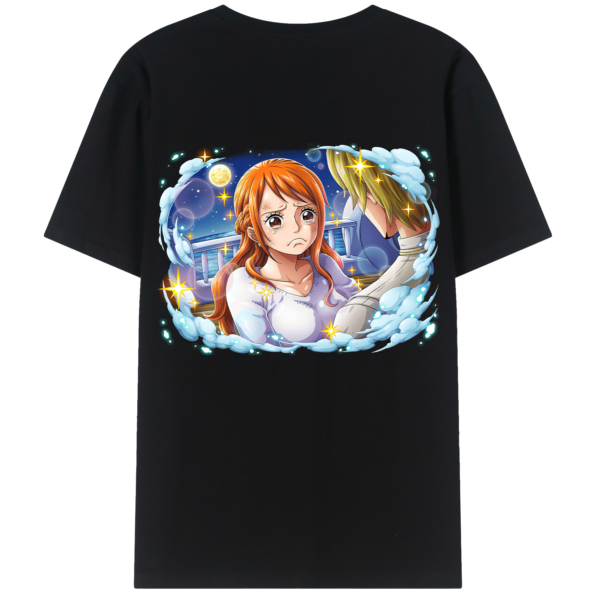 （画像用） ワンピース ナミ ONE PIECE Nami レディース半袖Tシャツ(バックプリント)