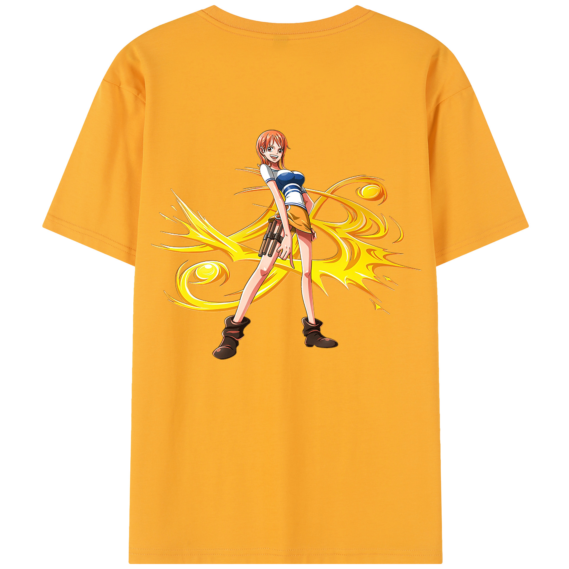 （画像用） ワンピース ナミ ONE PIECE Nami レディース半袖Tシャツ(バックプリント)