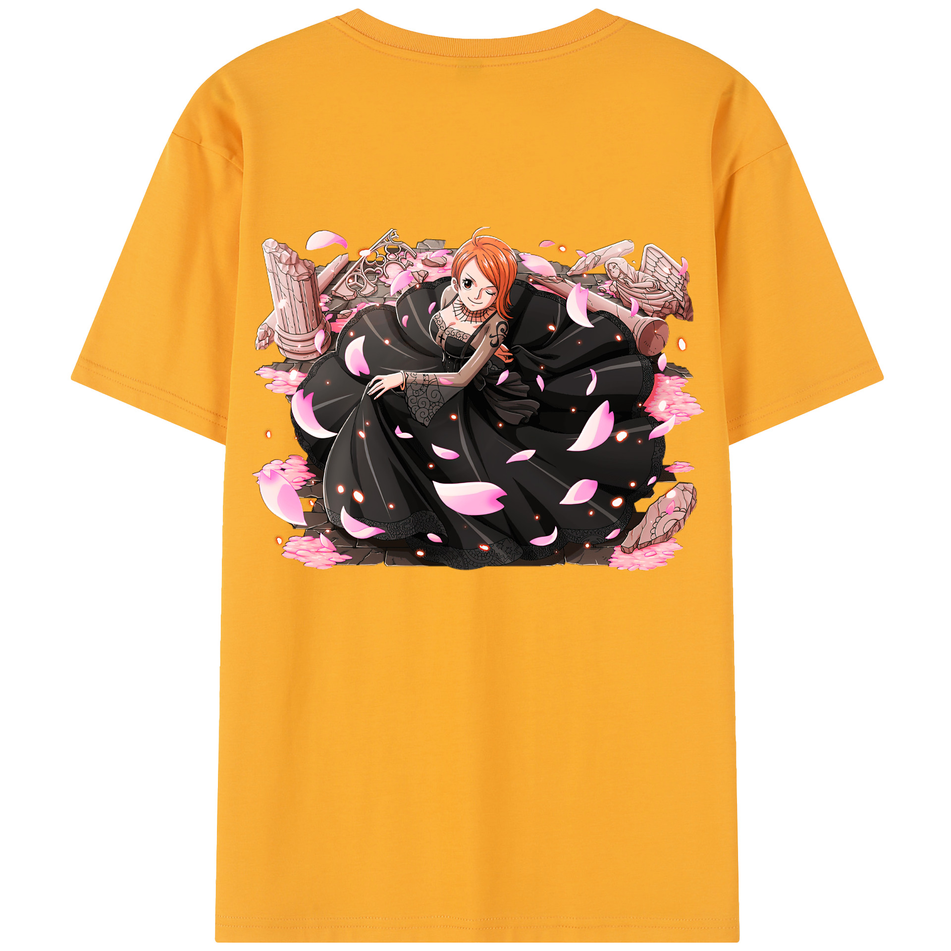 （画像用） ワンピース ナミ ONE PIECE Nami レディース半袖Tシャツ(バックプリント)