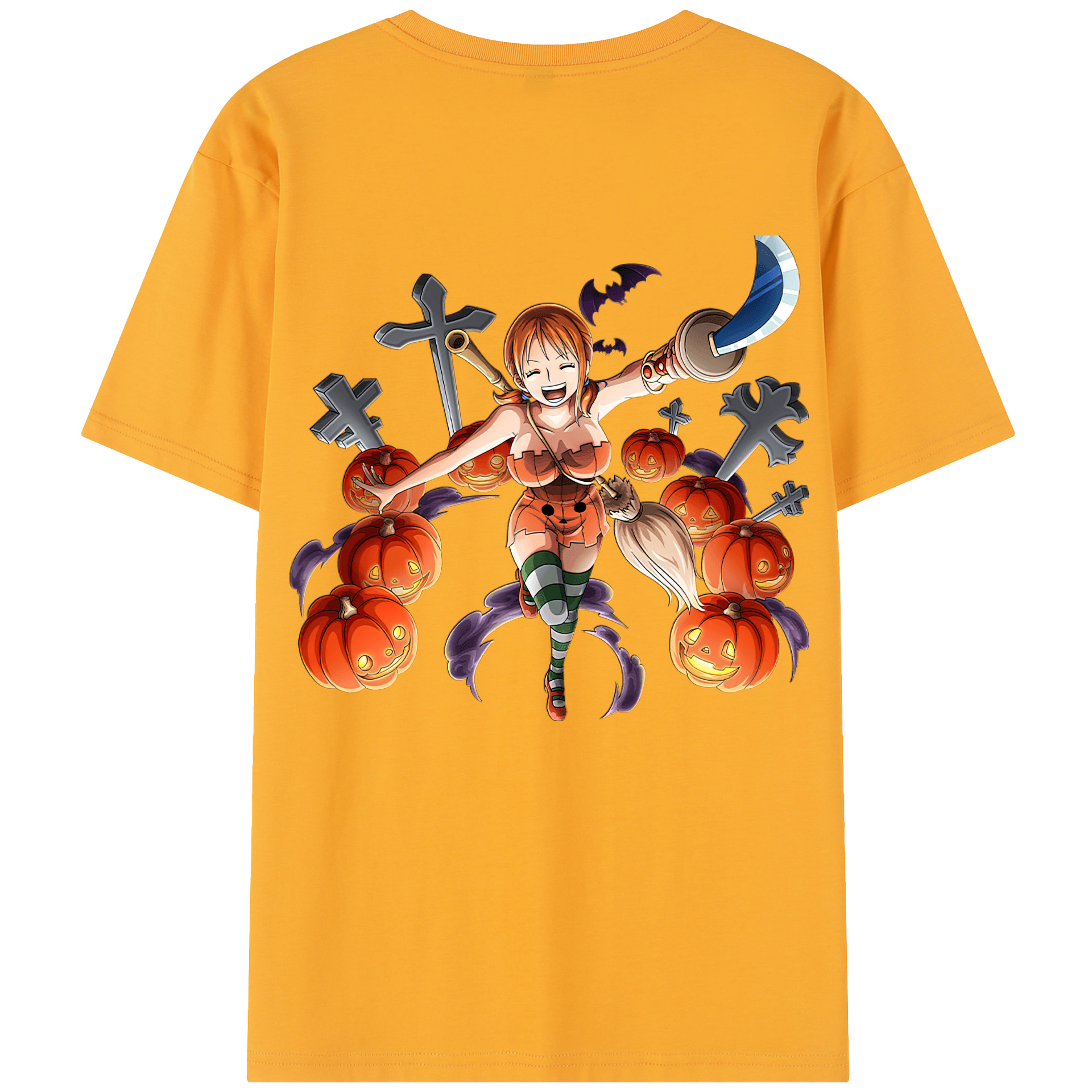 （画像用） ワンピース ナミ ONE PIECE Nami レディース半袖Tシャツ(バックプリント)