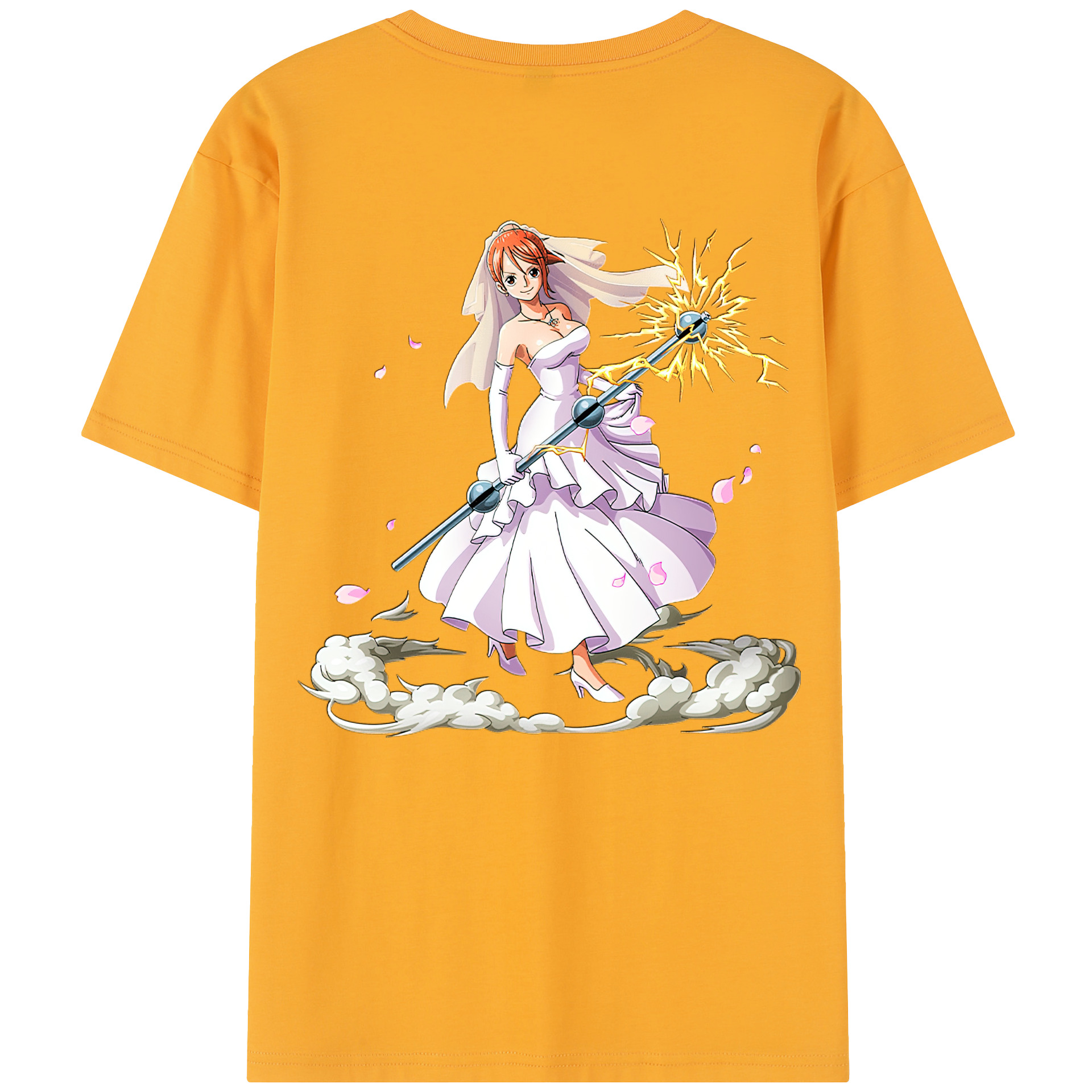 （画像用） ワンピース ナミ ONE PIECE Nami レディース半袖Tシャツ(バックプリント)