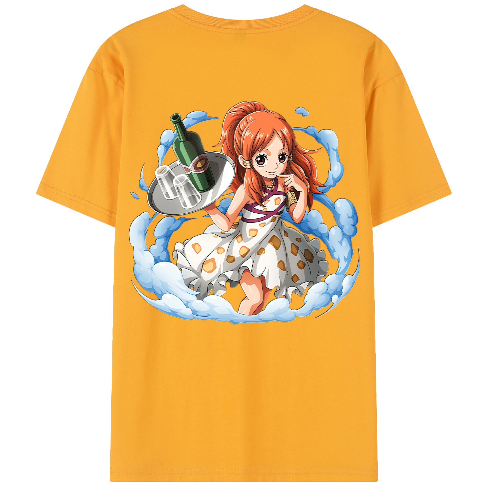 （画像用） ワンピース ナミ ONE PIECE Nami レディース半袖Tシャツ(バックプリント)