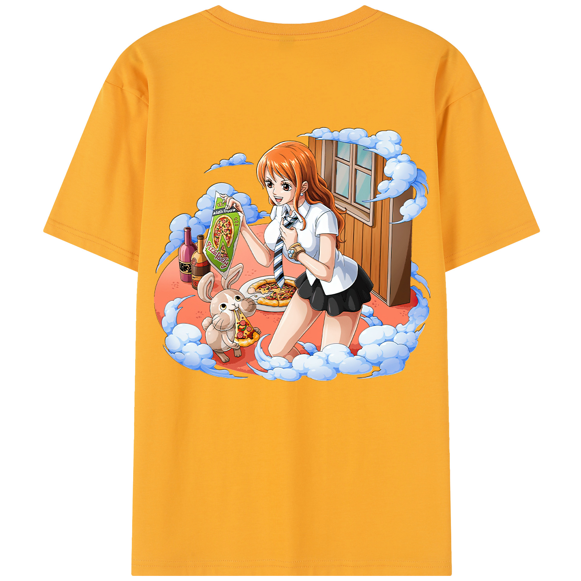（画像用） ワンピース ナミ ONE PIECE Nami レディース半袖Tシャツ(バックプリント)