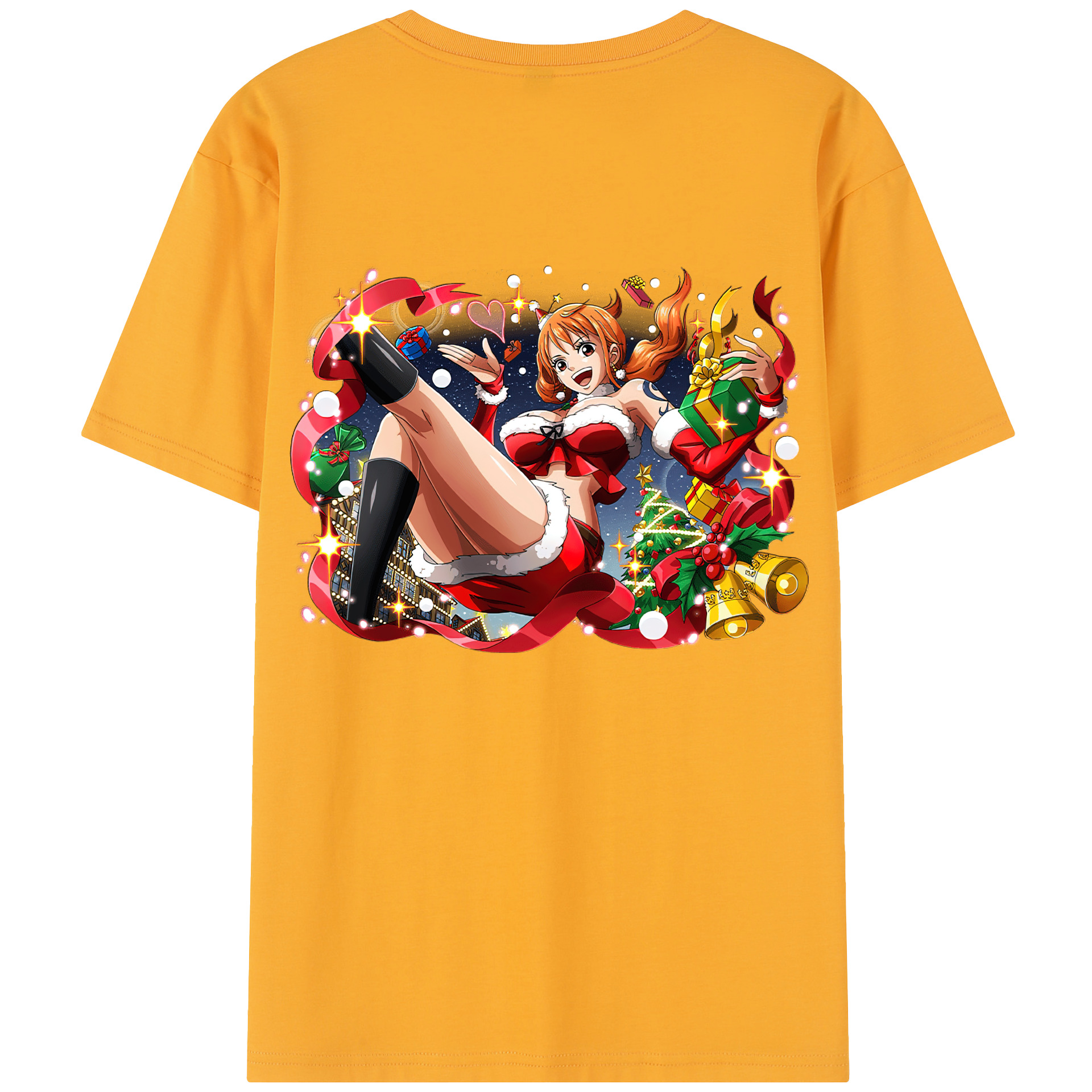 （画像用） ワンピース ナミ ONE PIECE Nami レディース半袖Tシャツ(バックプリント)