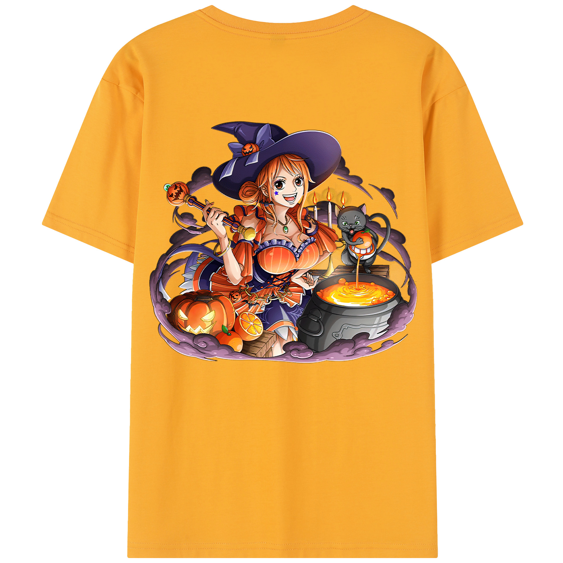 （画像用） ワンピース ナミ ONE PIECE Nami レディース半袖Tシャツ(バックプリント)