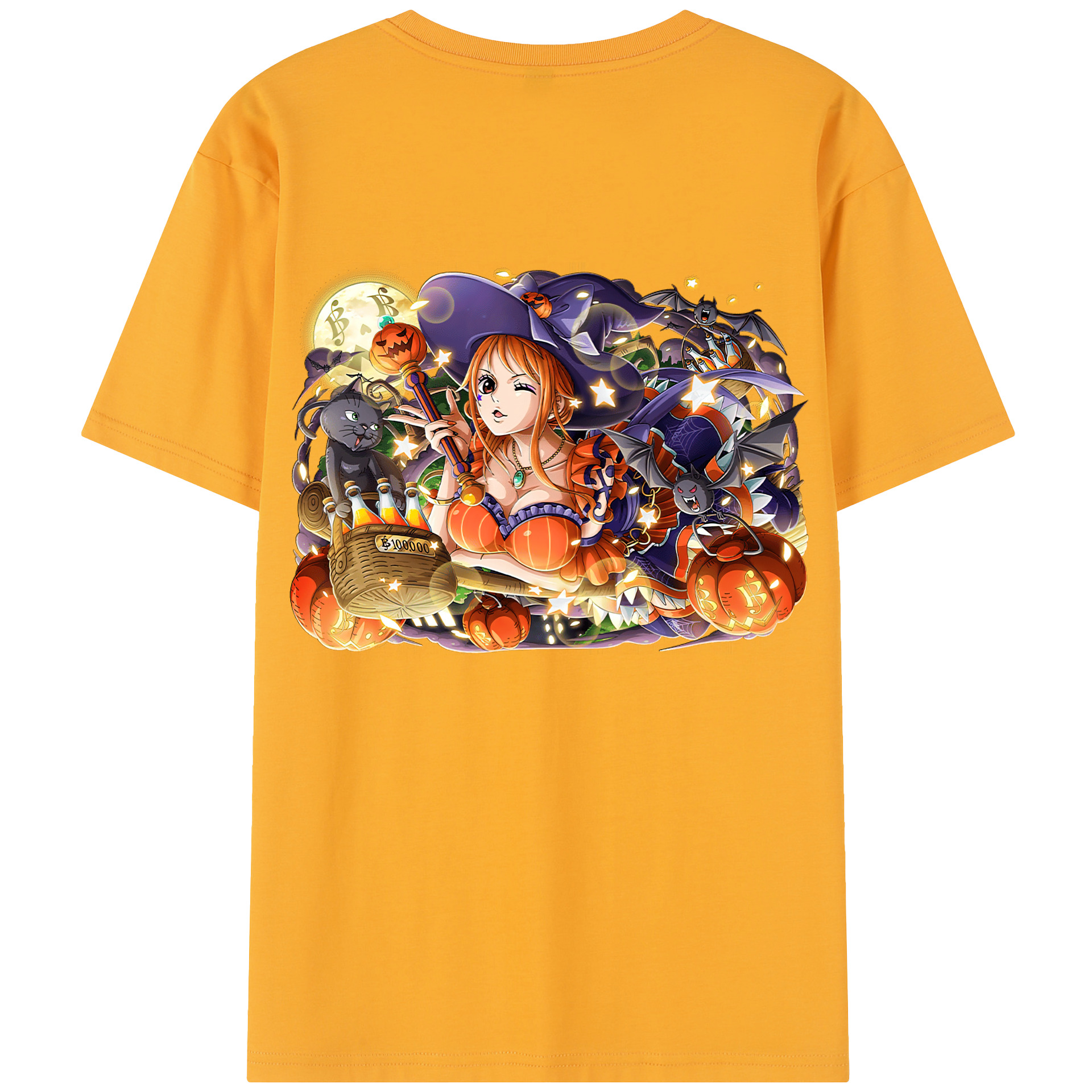 （画像用） ワンピース ナミ ONE PIECE Nami レディース半袖Tシャツ(バックプリント)