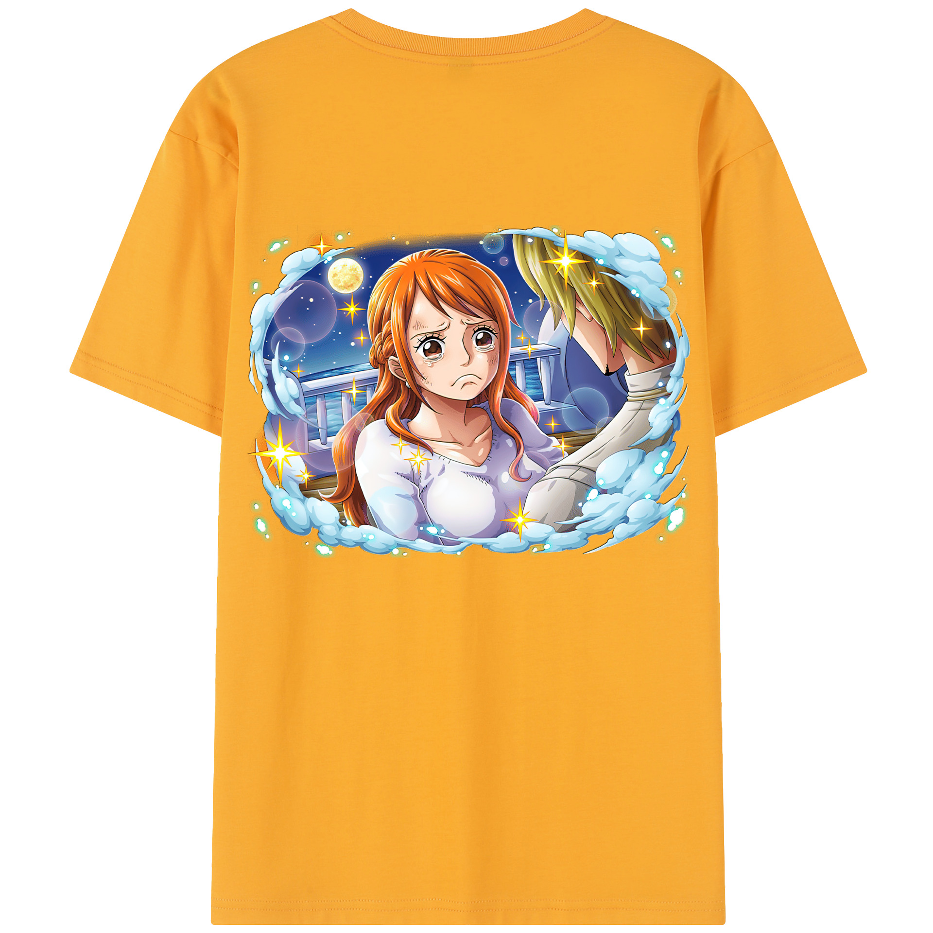 （画像用） ワンピース ナミ ONE PIECE Nami レディース半袖Tシャツ(バックプリント)