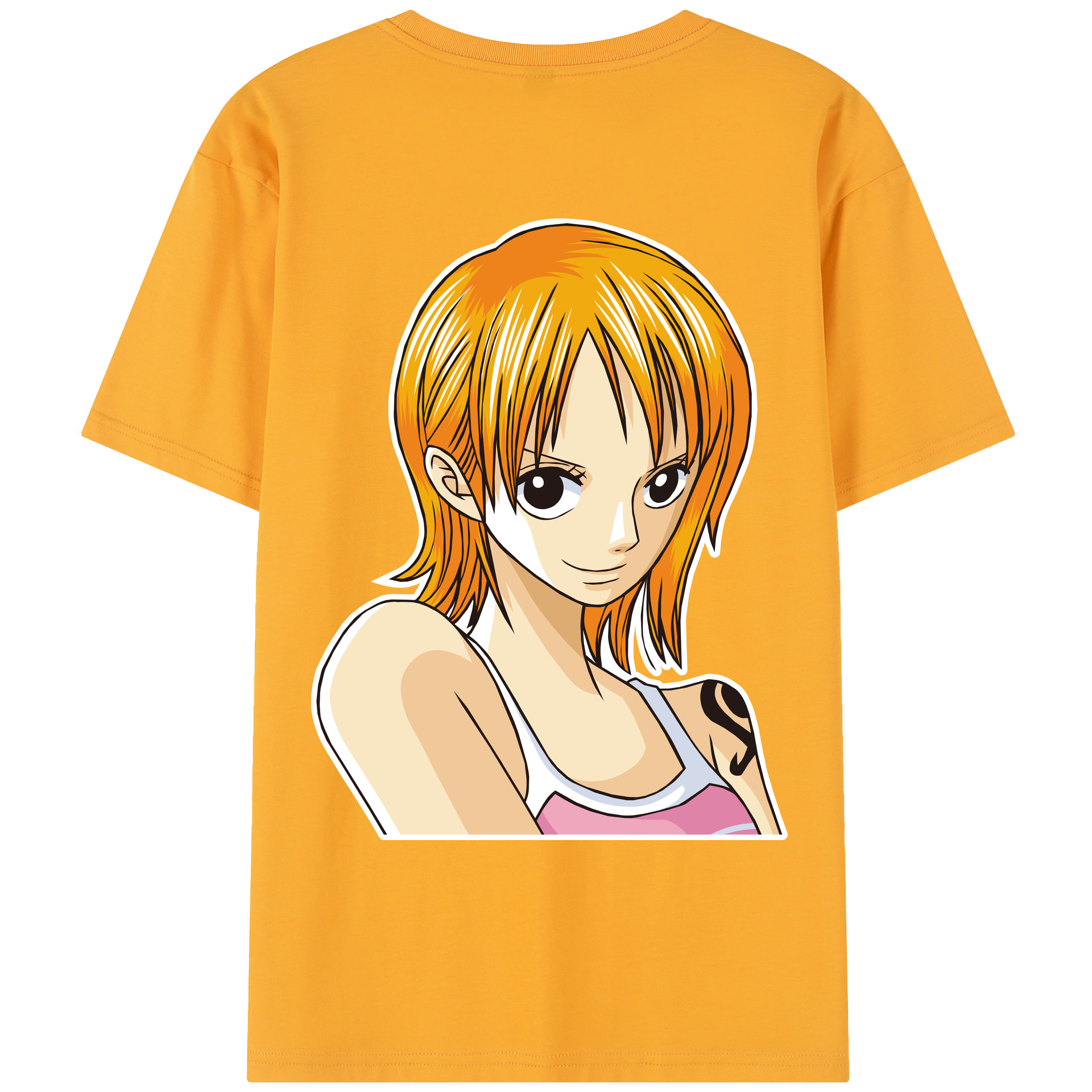 ワンピース ナミ ONE PIECE Nami レディース半袖Tシャツ(バックプリント)