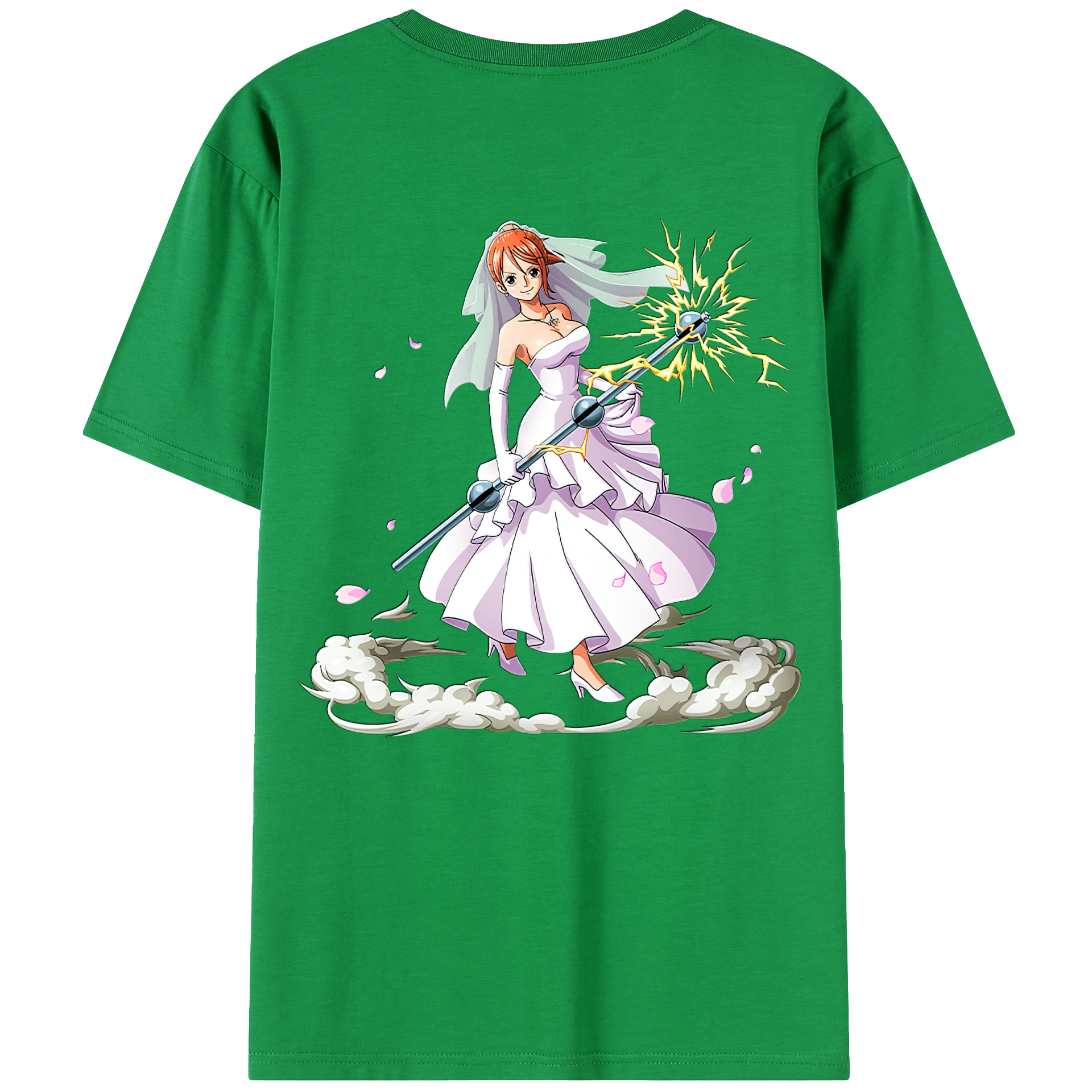 （画像用） ワンピース ナミ ONE PIECE Nami レディース半袖Tシャツ(バックプリント)