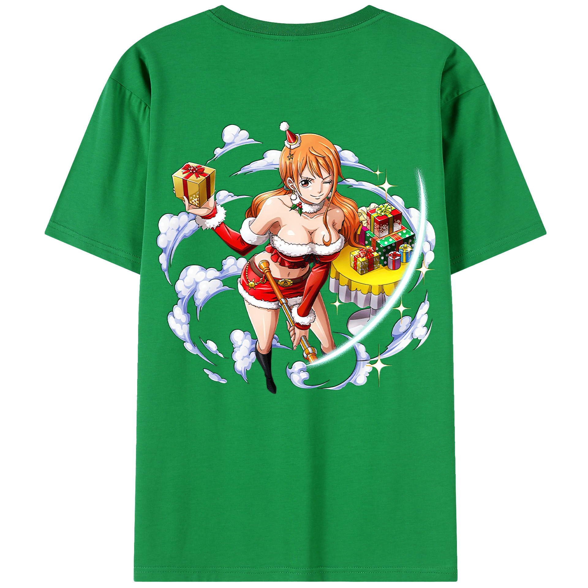 （画像用） ワンピース ナミ ONE PIECE Nami レディース半袖Tシャツ(バックプリント)