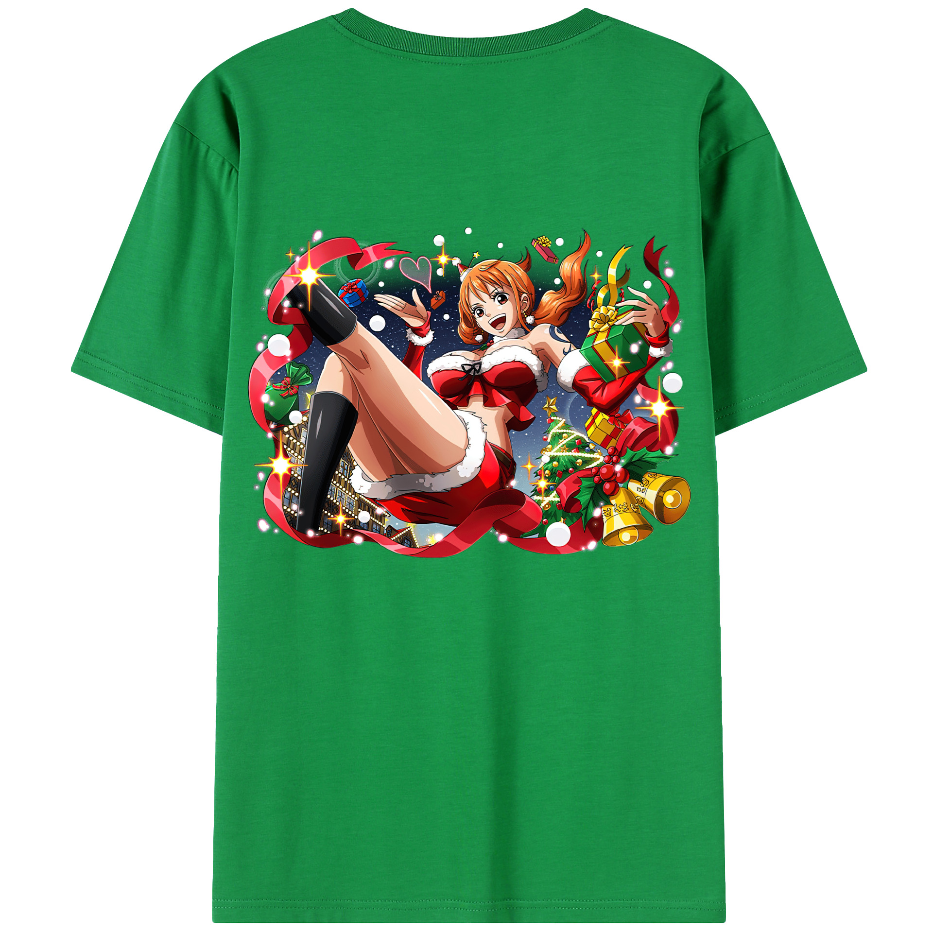 （画像用） ワンピース ナミ ONE PIECE Nami レディース半袖Tシャツ(バックプリント)