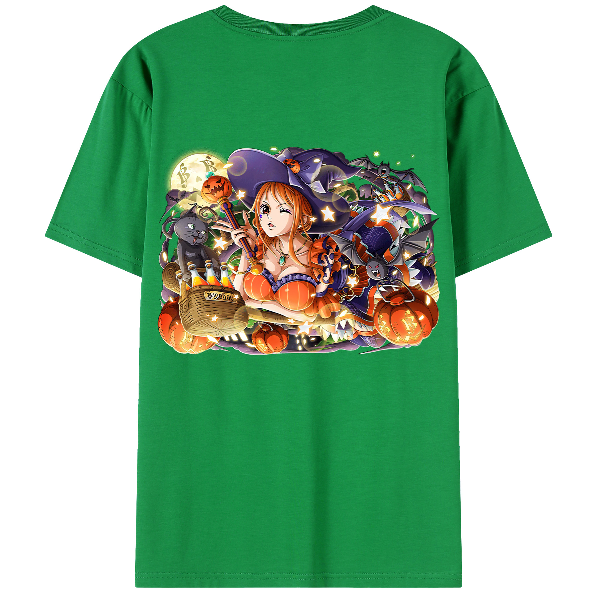 （画像用） ワンピース ナミ ONE PIECE Nami レディース半袖Tシャツ(バックプリント)