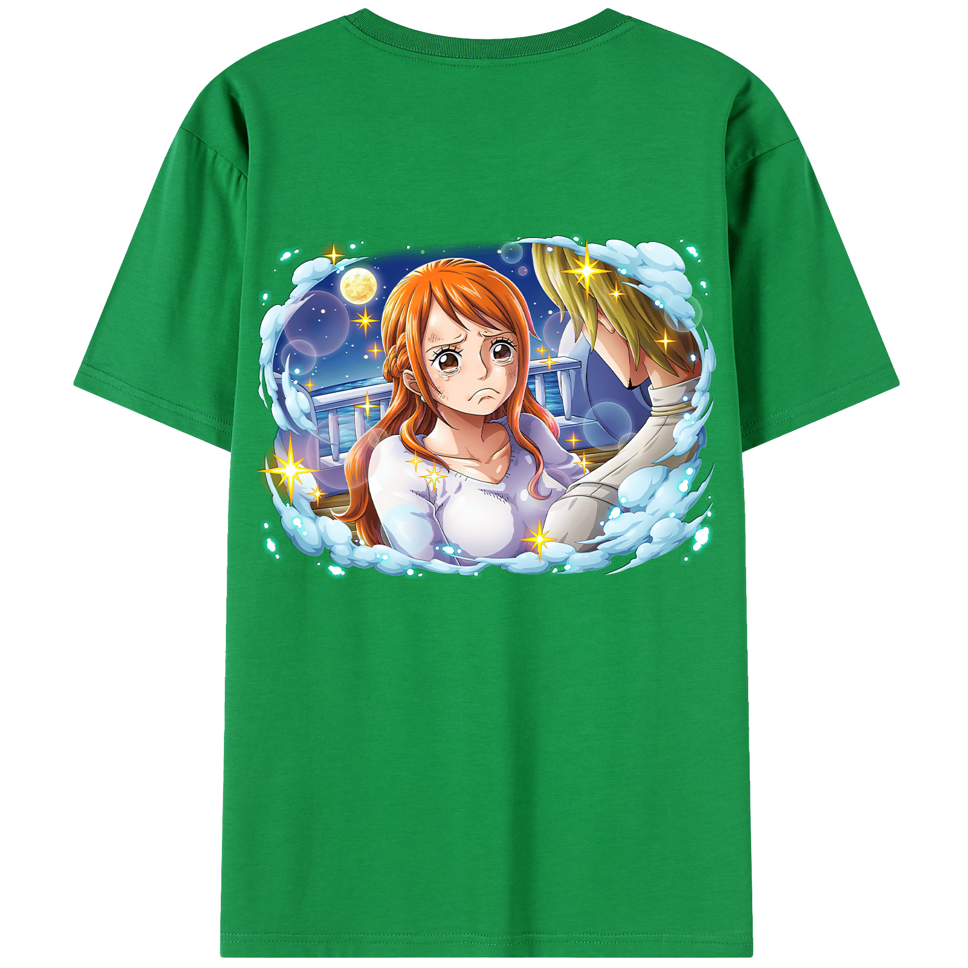 （画像用） ワンピース ナミ ONE PIECE Nami レディース半袖Tシャツ(バックプリント)
