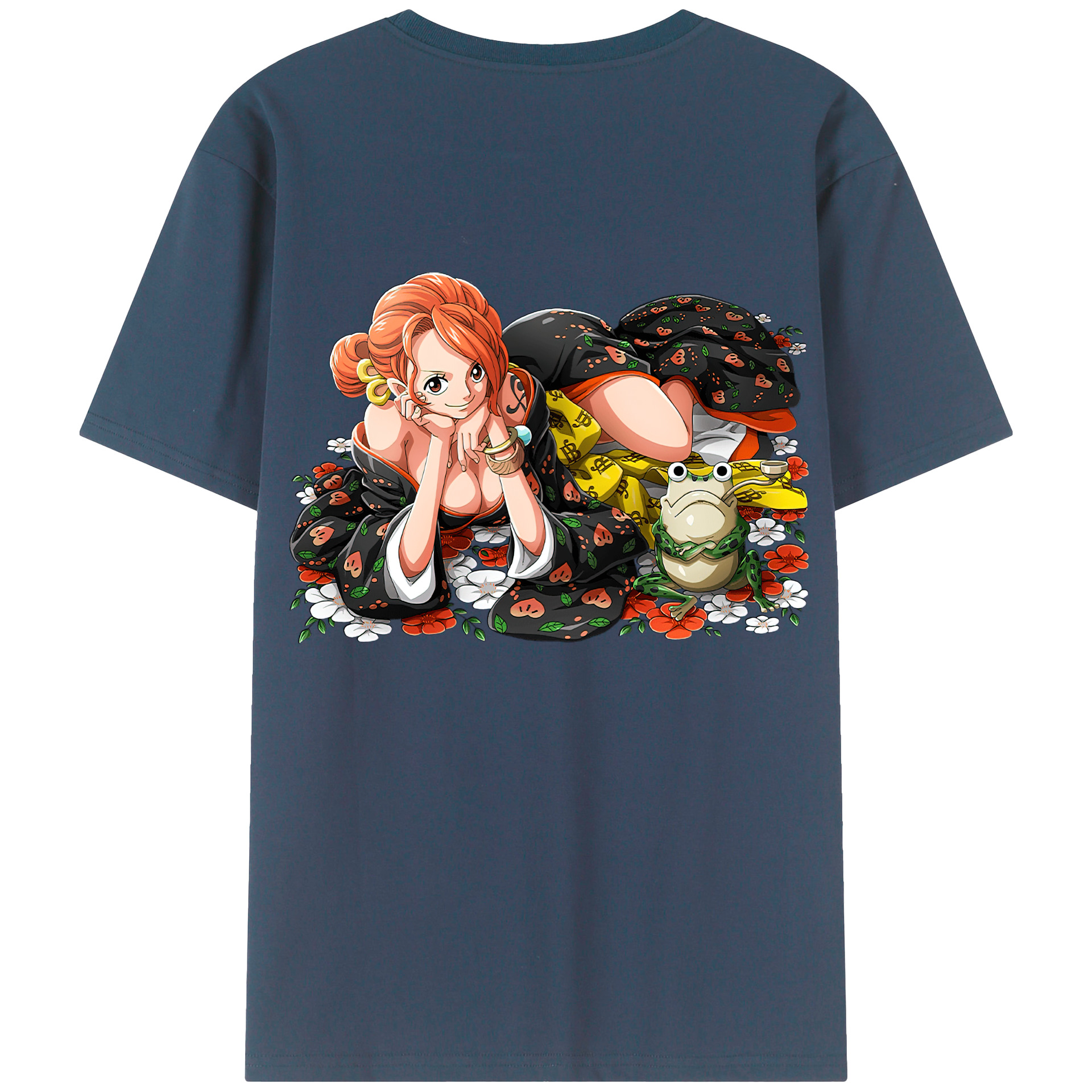 （画像用） ワンピース ナミ ONE PIECE Nami レディース半袖Tシャツ(バックプリント)