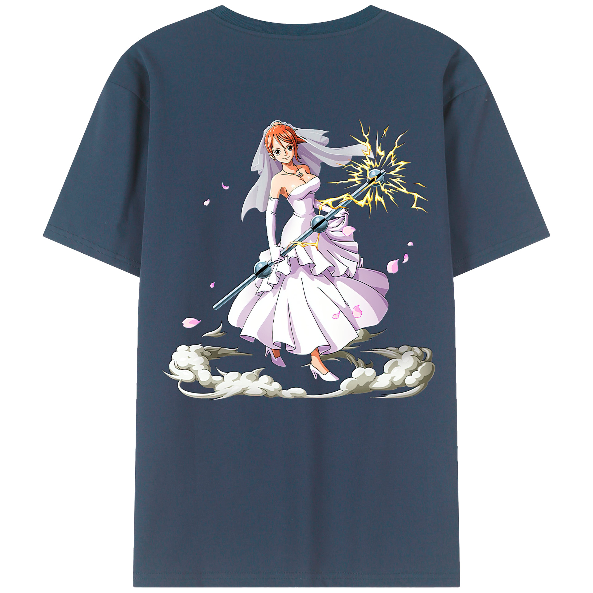 （画像用） ワンピース ナミ ONE PIECE Nami レディース半袖Tシャツ(バックプリント)