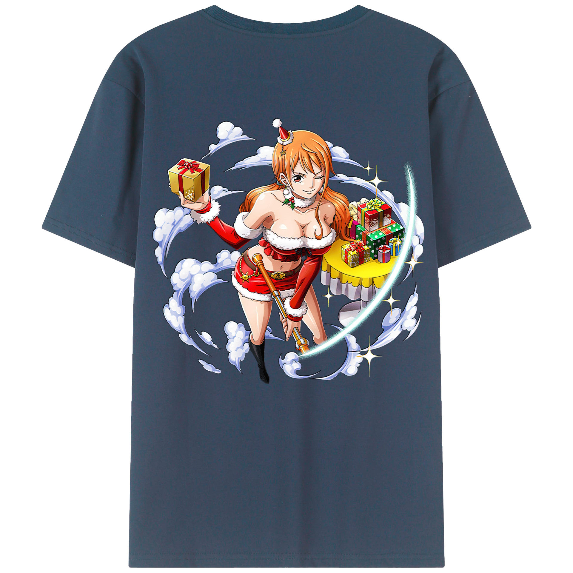 （画像用） ワンピース ナミ ONE PIECE Nami レディース半袖Tシャツ(バックプリント)