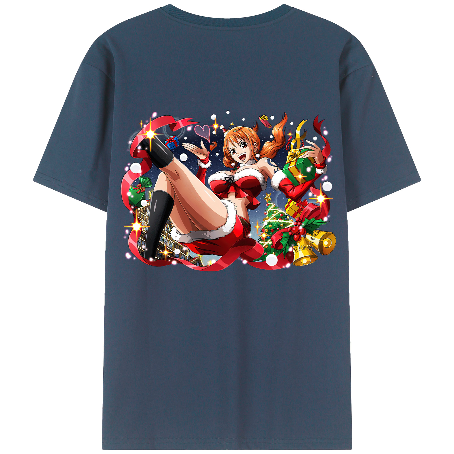 （画像用） ワンピース ナミ ONE PIECE Nami レディース半袖Tシャツ(バックプリント)
