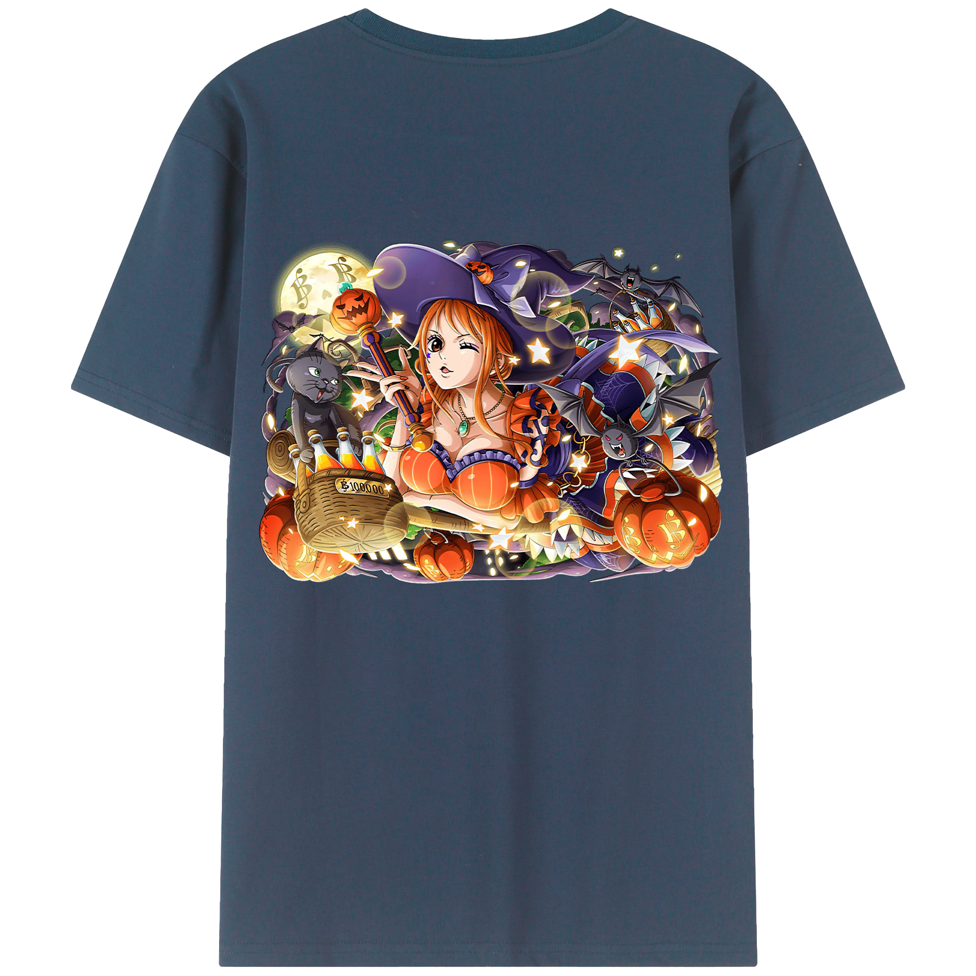 （画像用） ワンピース ナミ ONE PIECE Nami レディース半袖Tシャツ(バックプリント)