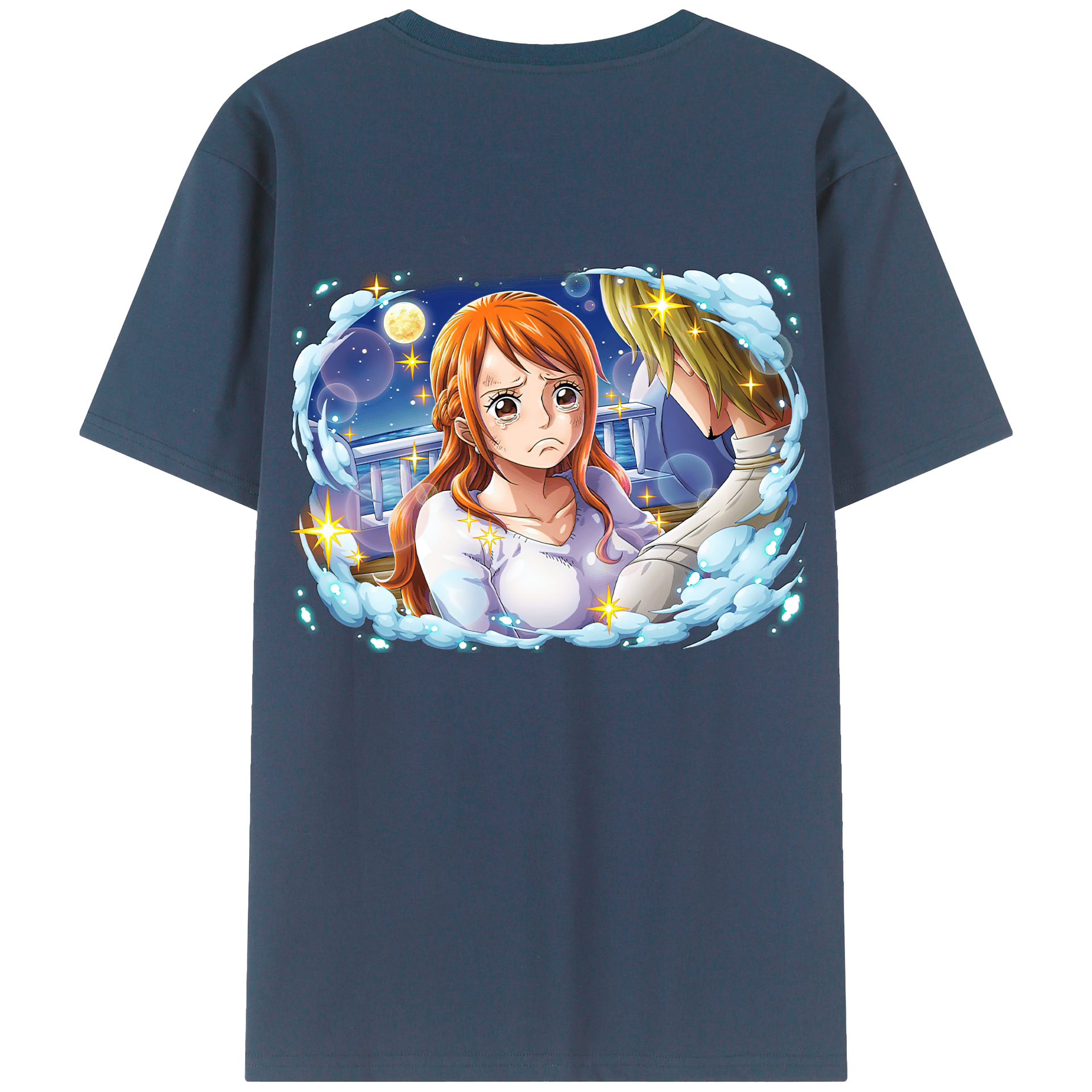 （画像用） ワンピース ナミ ONE PIECE Nami レディース半袖Tシャツ(バックプリント)