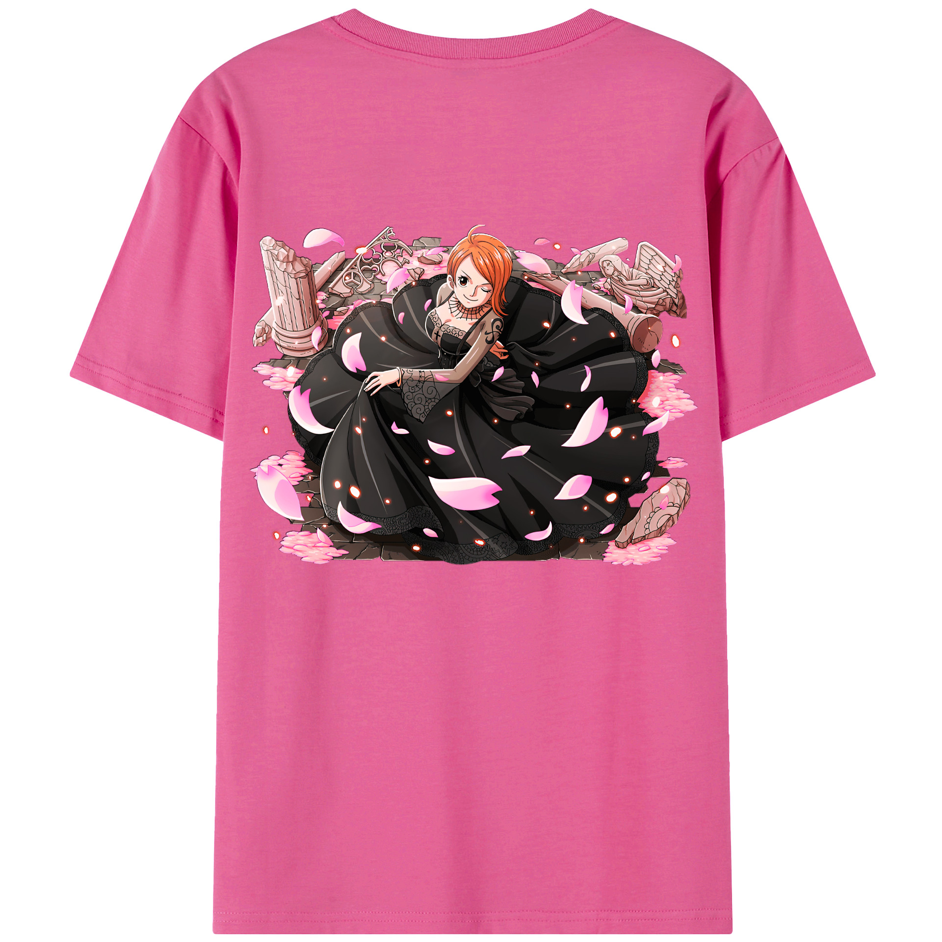 （画像用） ワンピース ナミ ONE PIECE Nami レディース半袖Tシャツ(バックプリント)