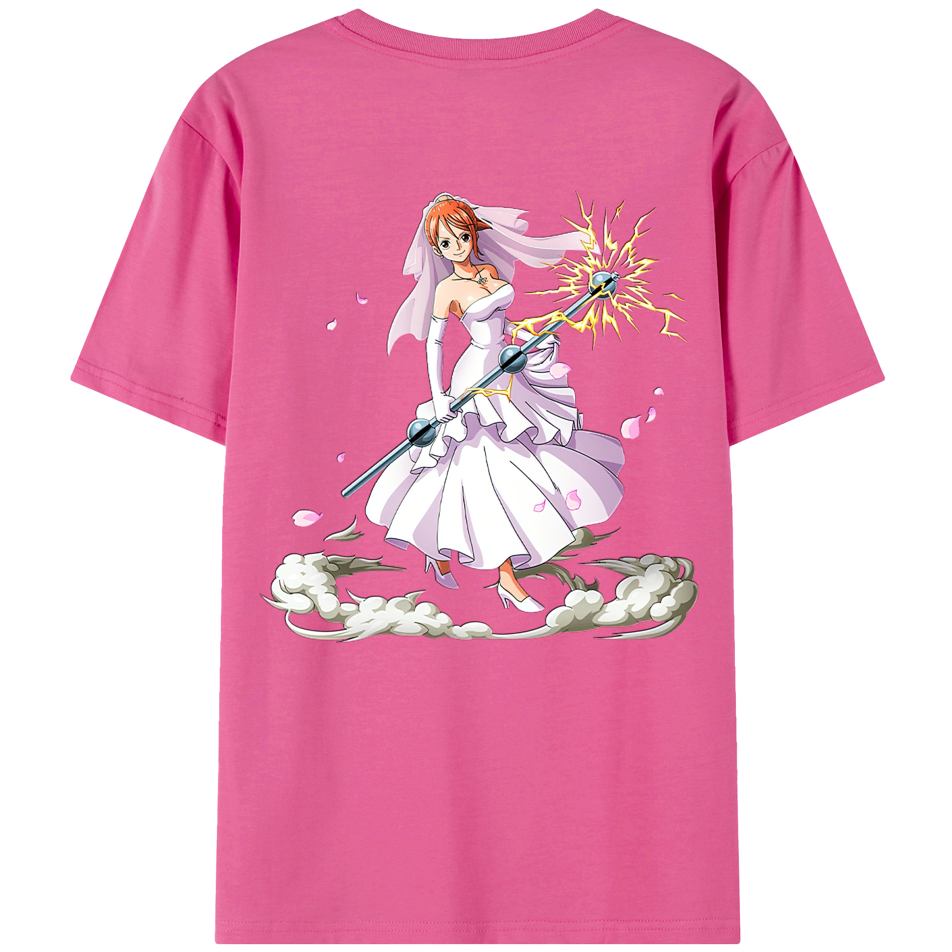 （画像用） ワンピース ナミ ONE PIECE Nami レディース半袖Tシャツ(バックプリント)