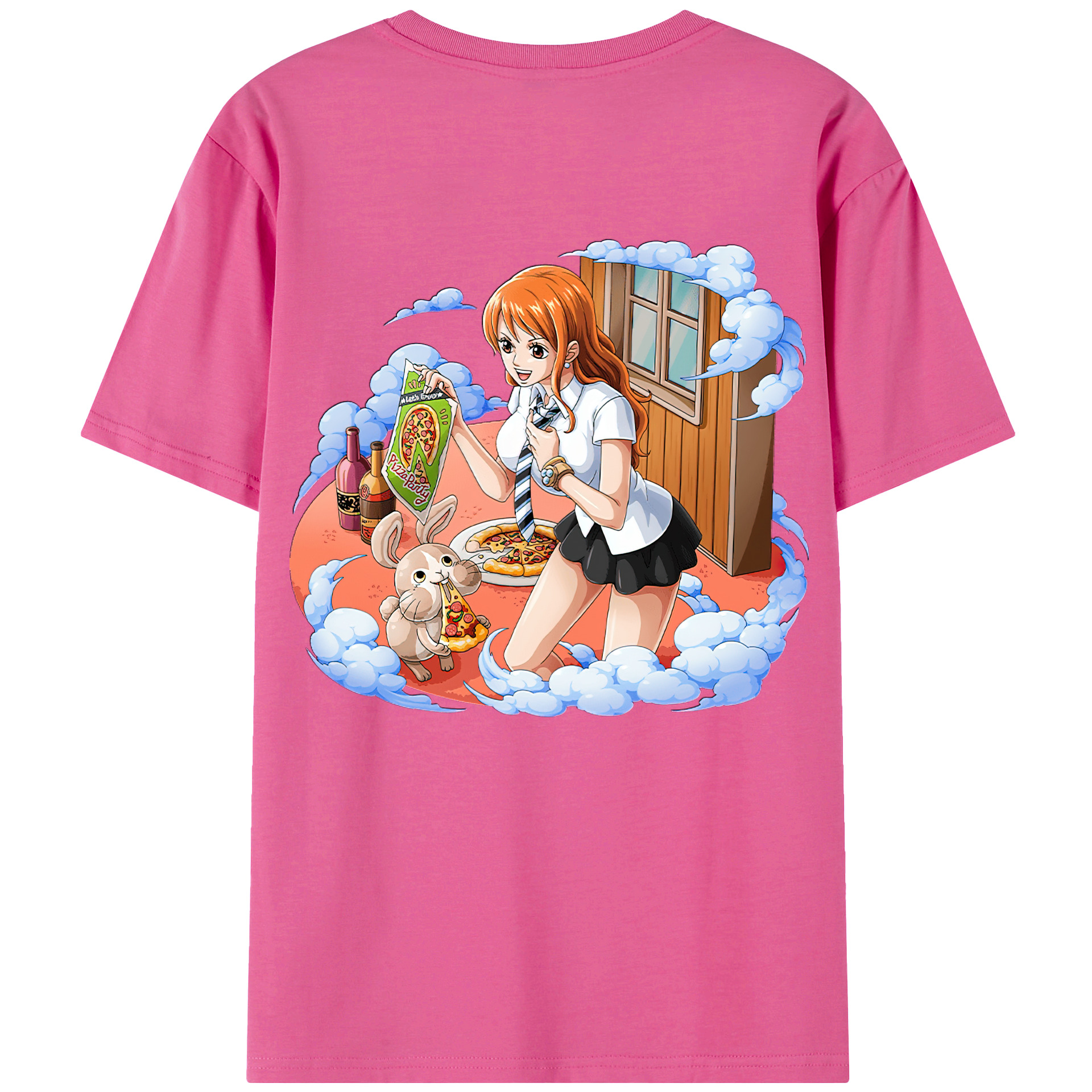 （画像用） ワンピース ナミ ONE PIECE Nami レディース半袖Tシャツ(バックプリント)