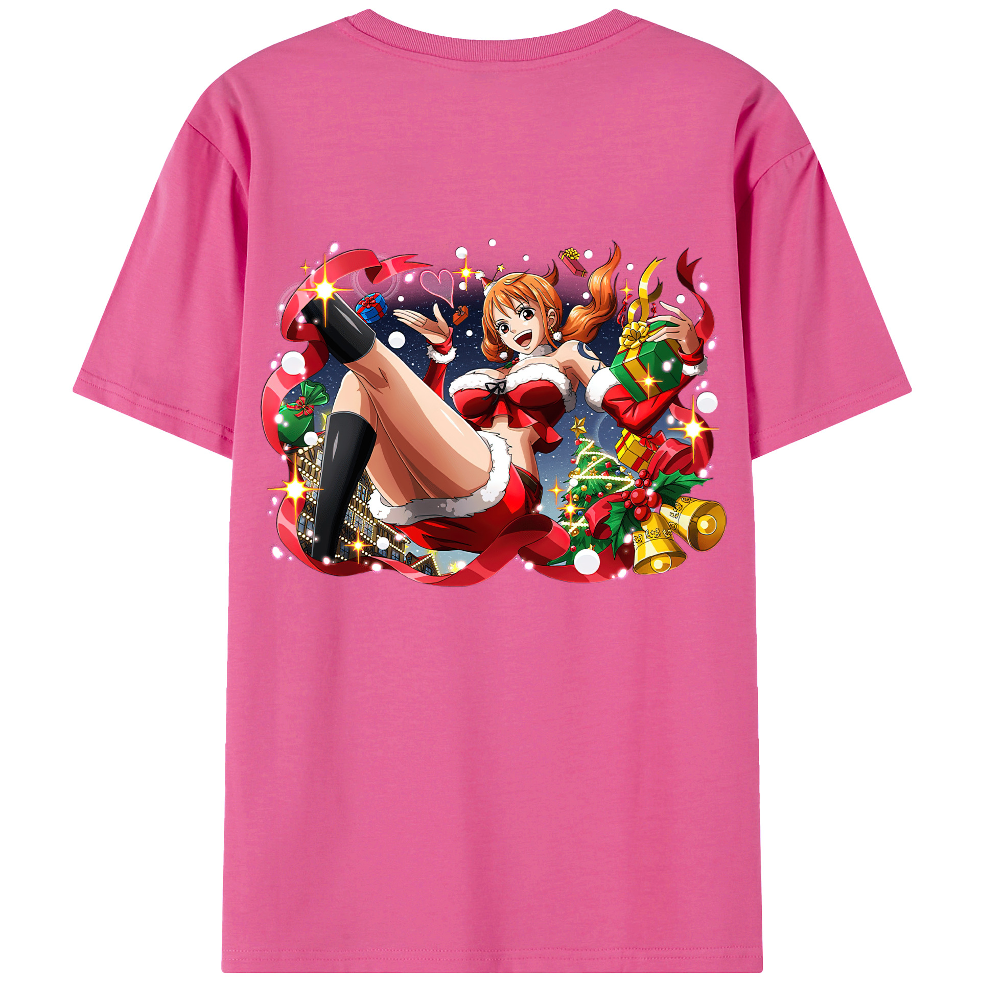 （画像用） ワンピース ナミ ONE PIECE Nami レディース半袖Tシャツ(バックプリント)