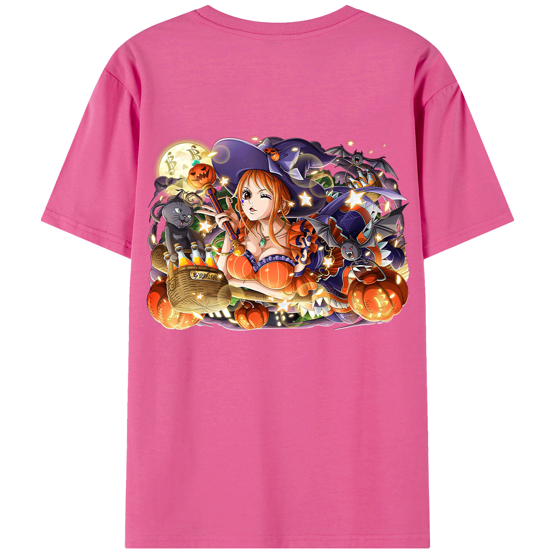 （画像用） ワンピース ナミ ONE PIECE Nami レディース半袖Tシャツ(バックプリント)